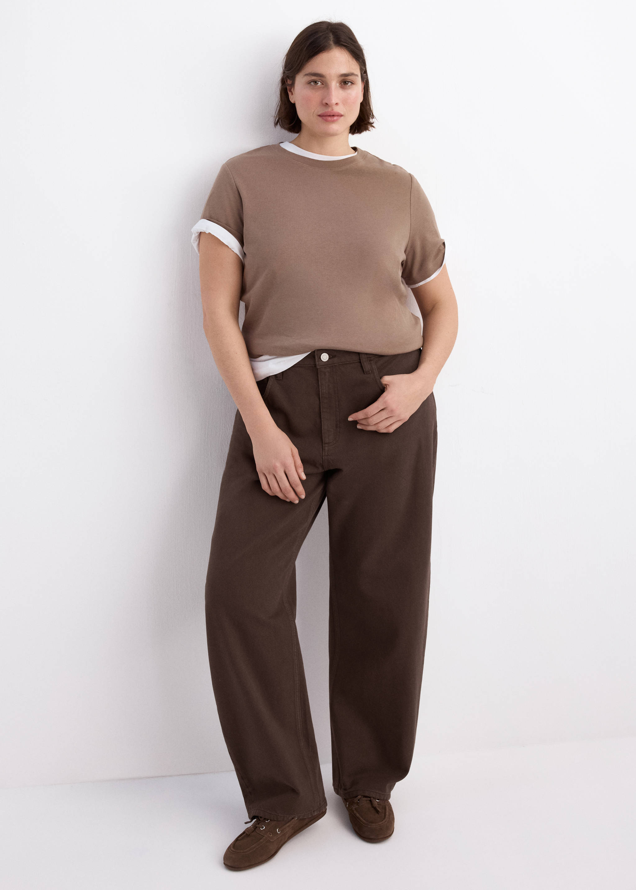 Barrel-Jeans mit hoher Taille - Detail des Artikels 6
