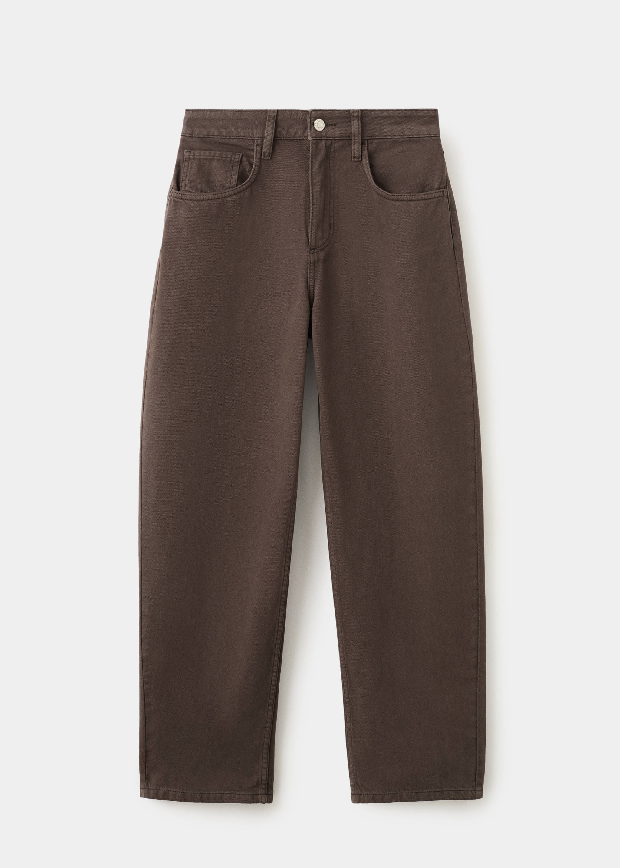 Barrel-Jeans mit hoher Taille - Artikel ohne Model