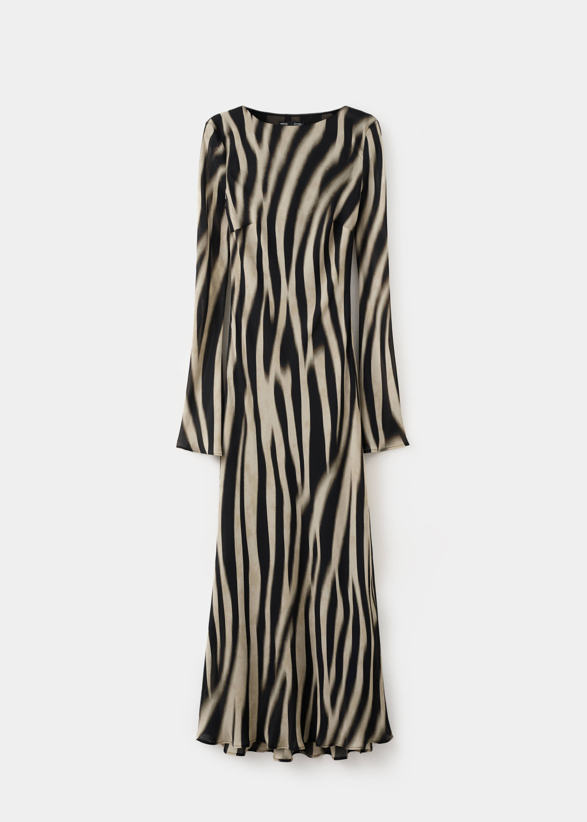A-line animal-print dress - Article without model