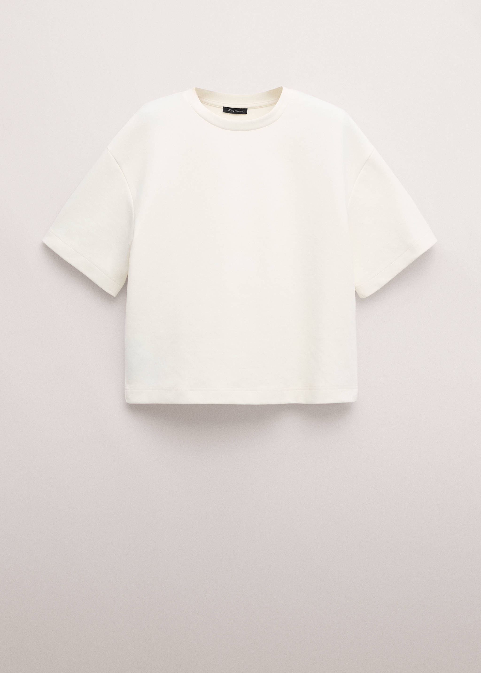 T-shirt en coton oversize - Article sans modèle