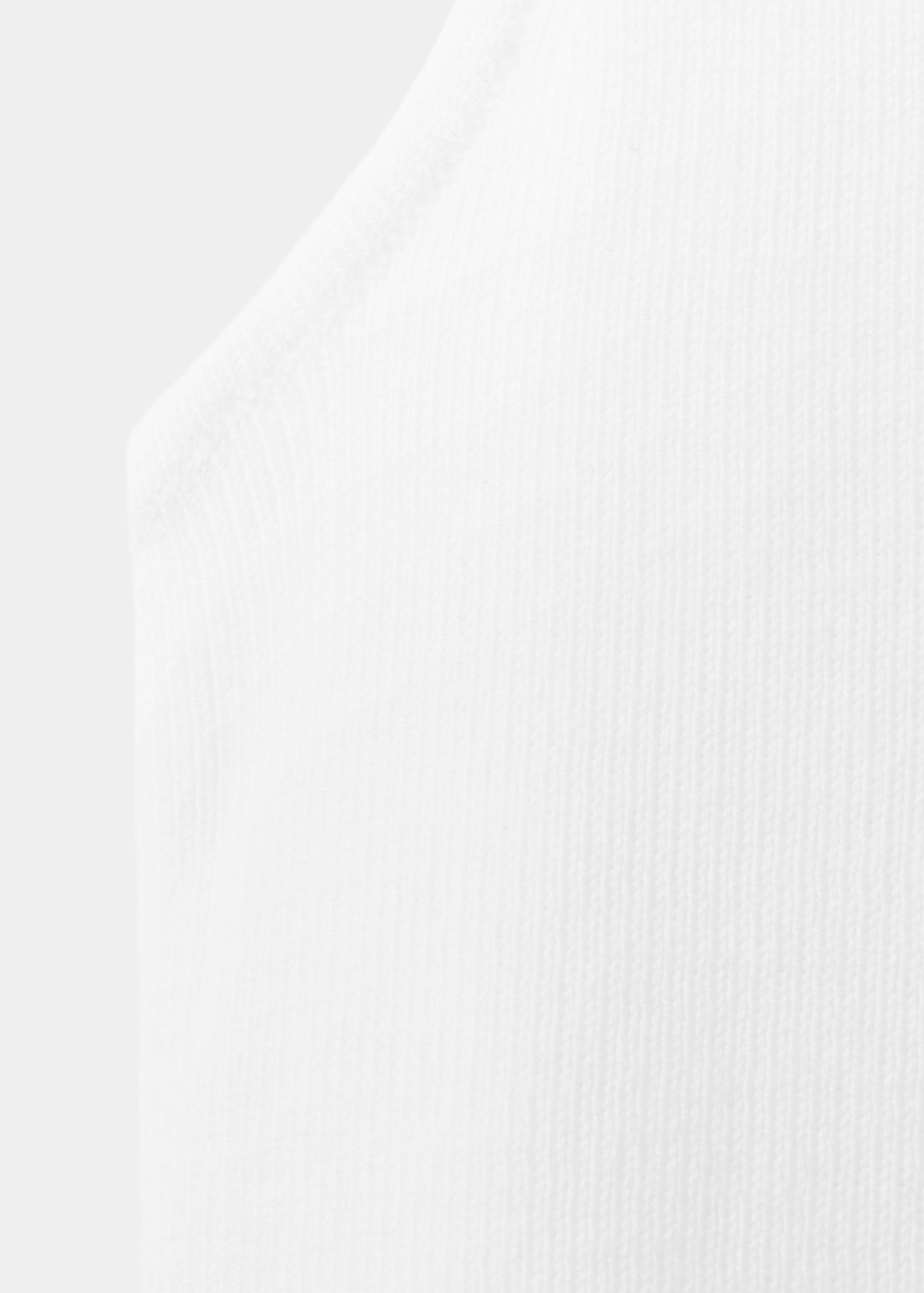 Fine-knit top - Reverse of the article