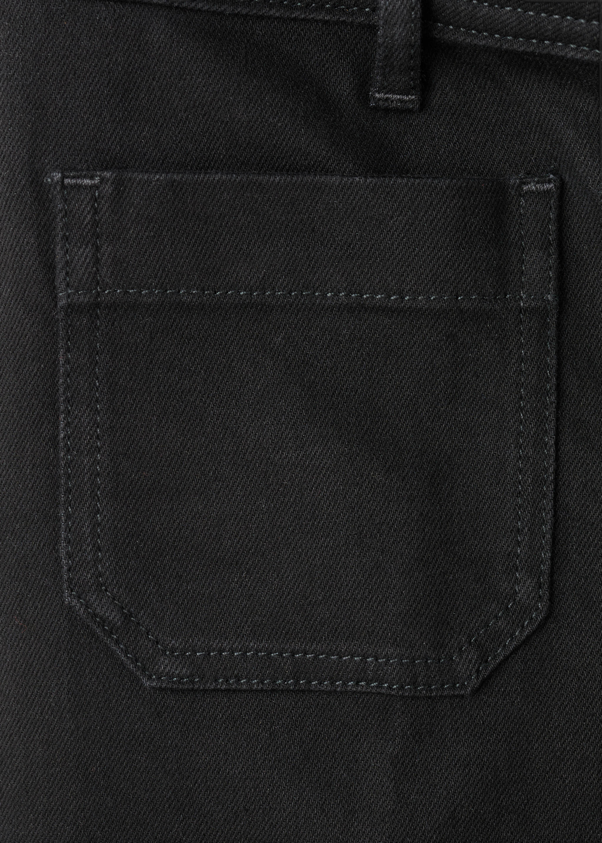 Wide leg jeans with pockets - Details of the article 0