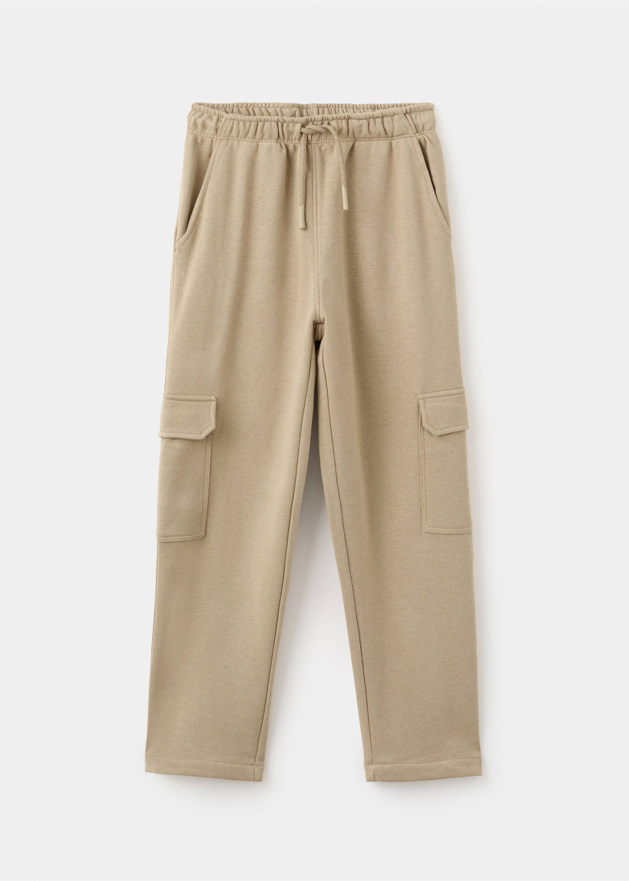 Cargo-Jogger mit Kordelzug - Artikel ohne Model, Mittelbraun. Ref: 27021232-00.