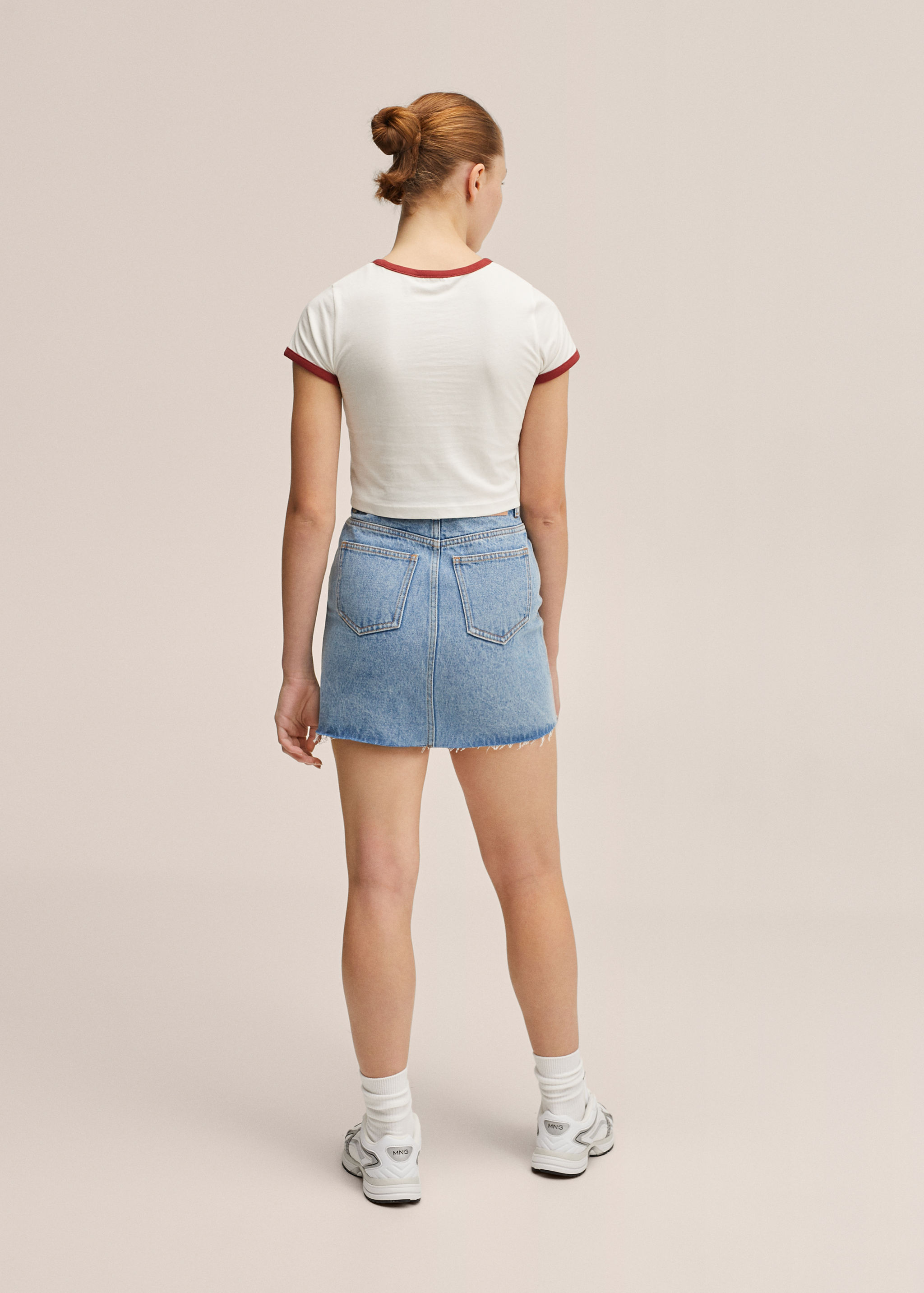 Camiseta vivos contraste - Reverso del artículo