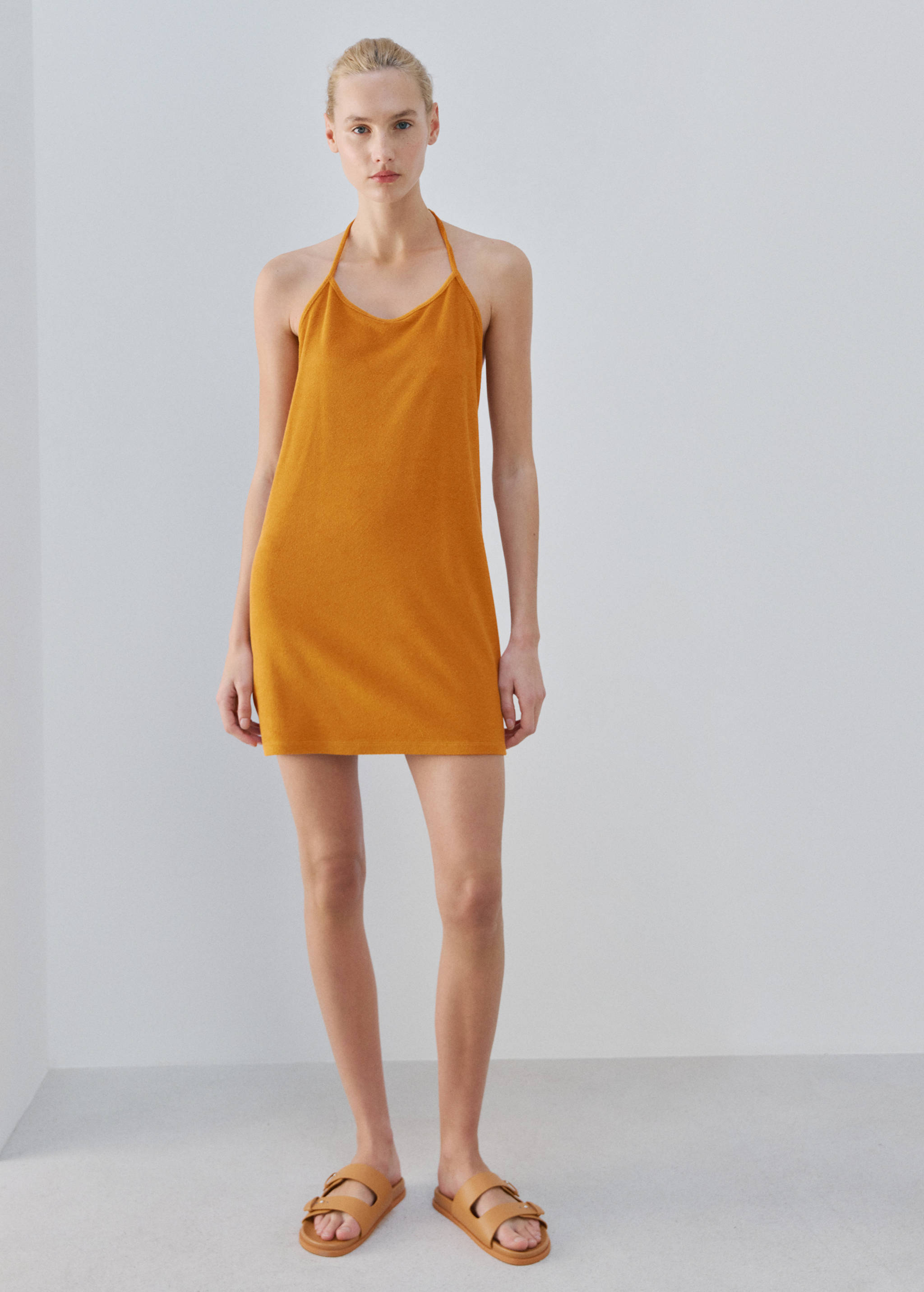 Chemise de nuit en coton bouclette - Plan général