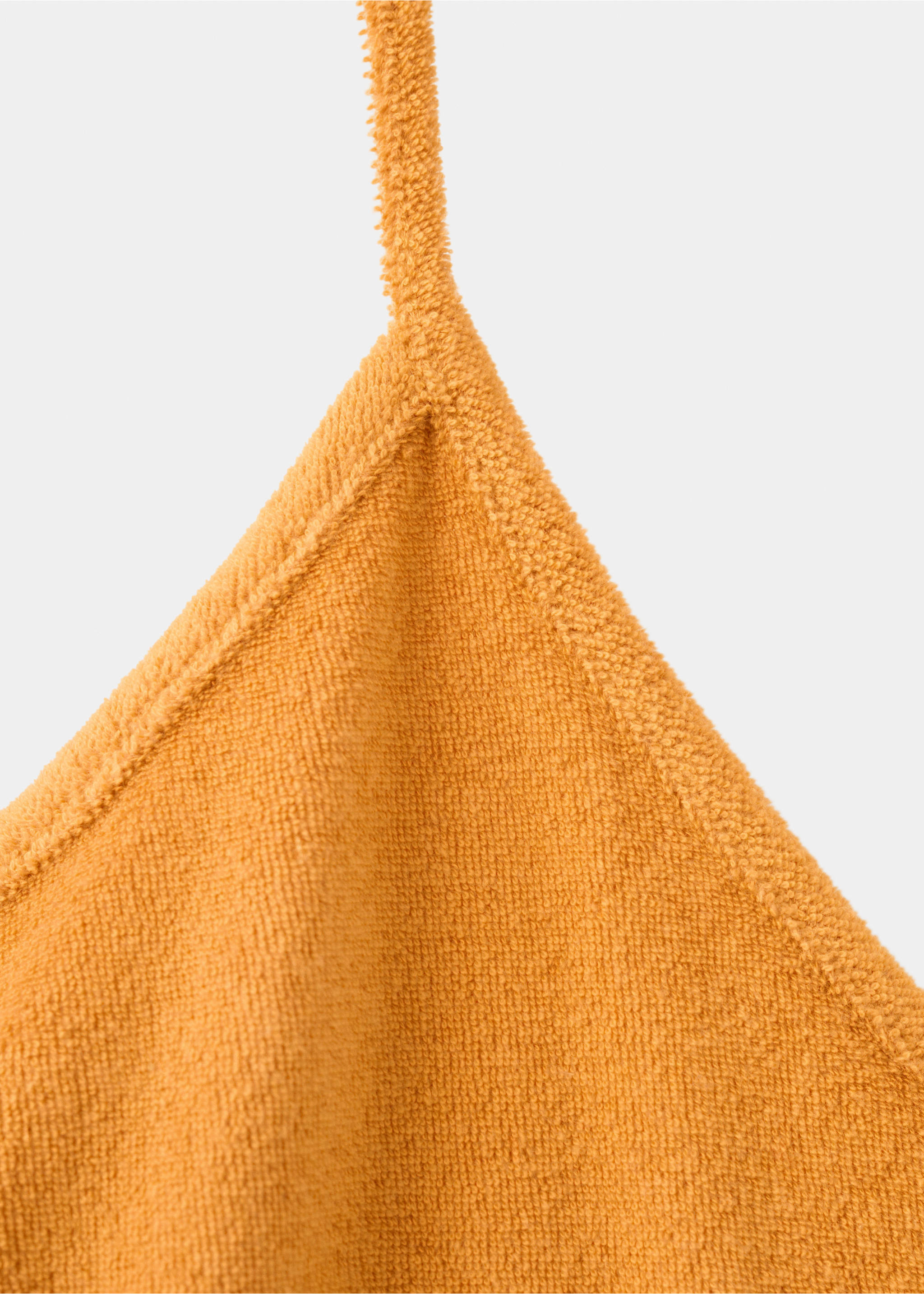 Chemise de nuit en coton bouclette - Détail de l'article 8, Orange. Ref: 27023330-00.