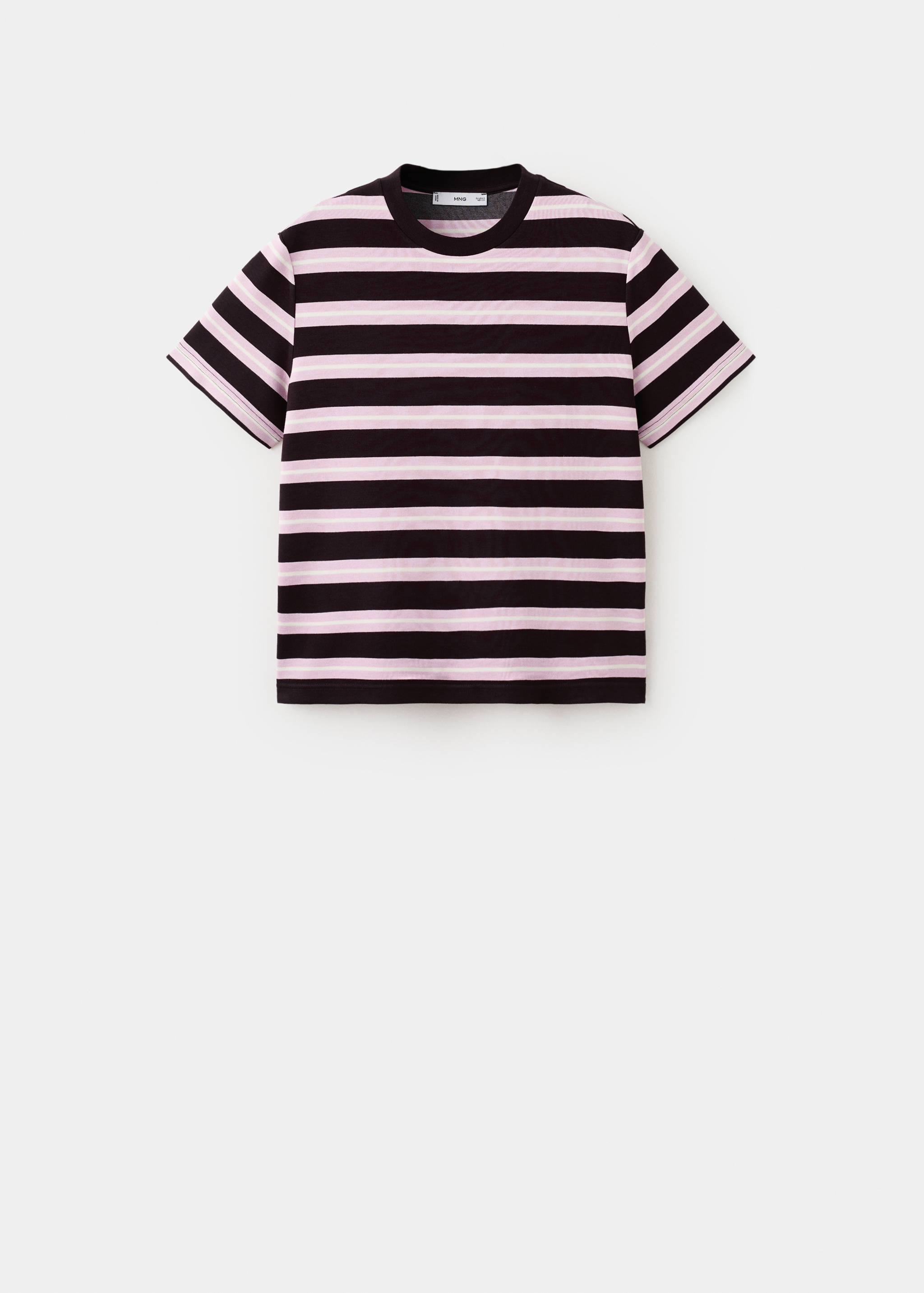 Kurzärmliges Streifen-T-Shirt - Artikel ohne Model