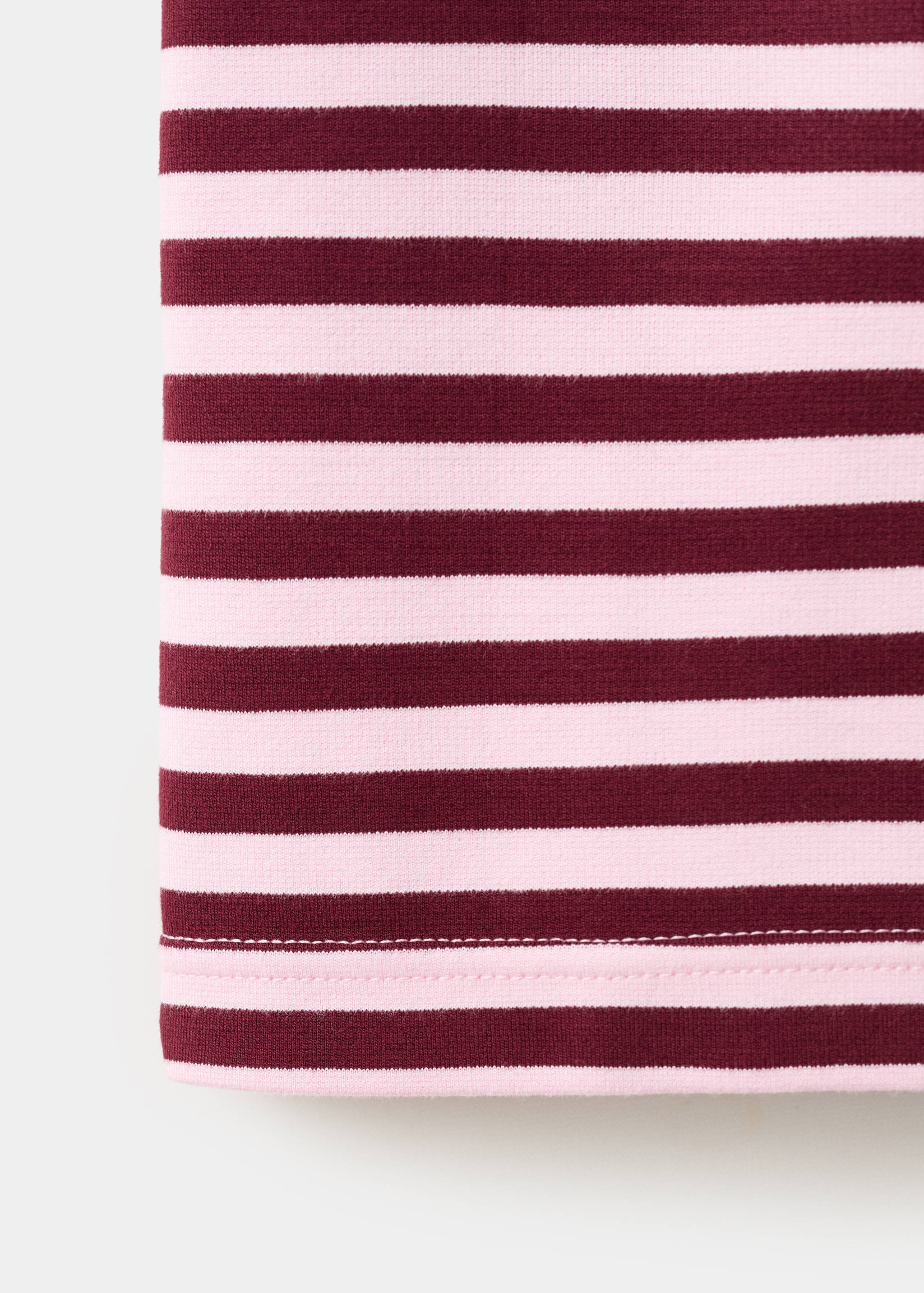 Kurzärmliges Streifen-T-Shirt - Detail des Artikels 0