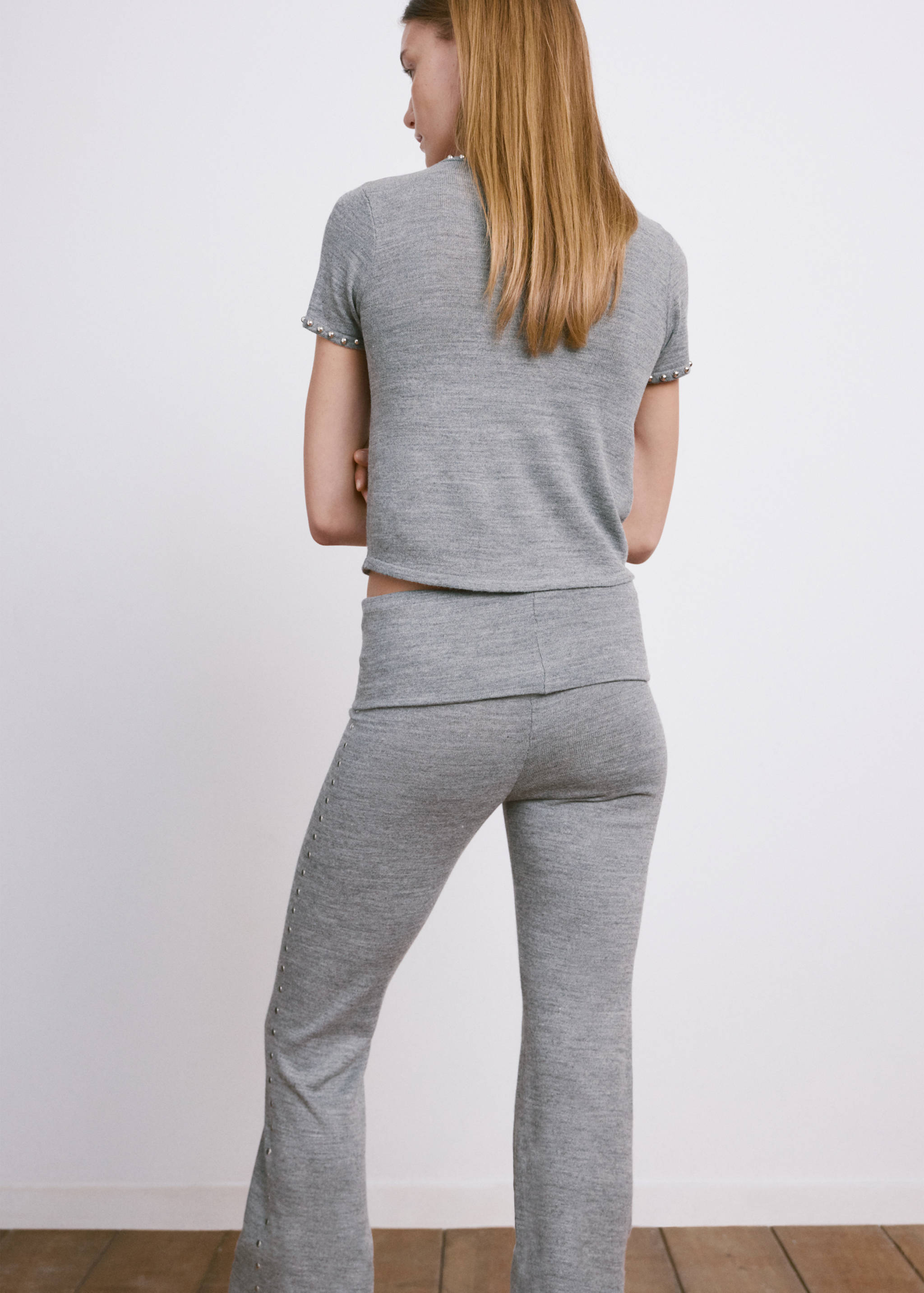 Pull-over maille clouté - Verso de l’article
