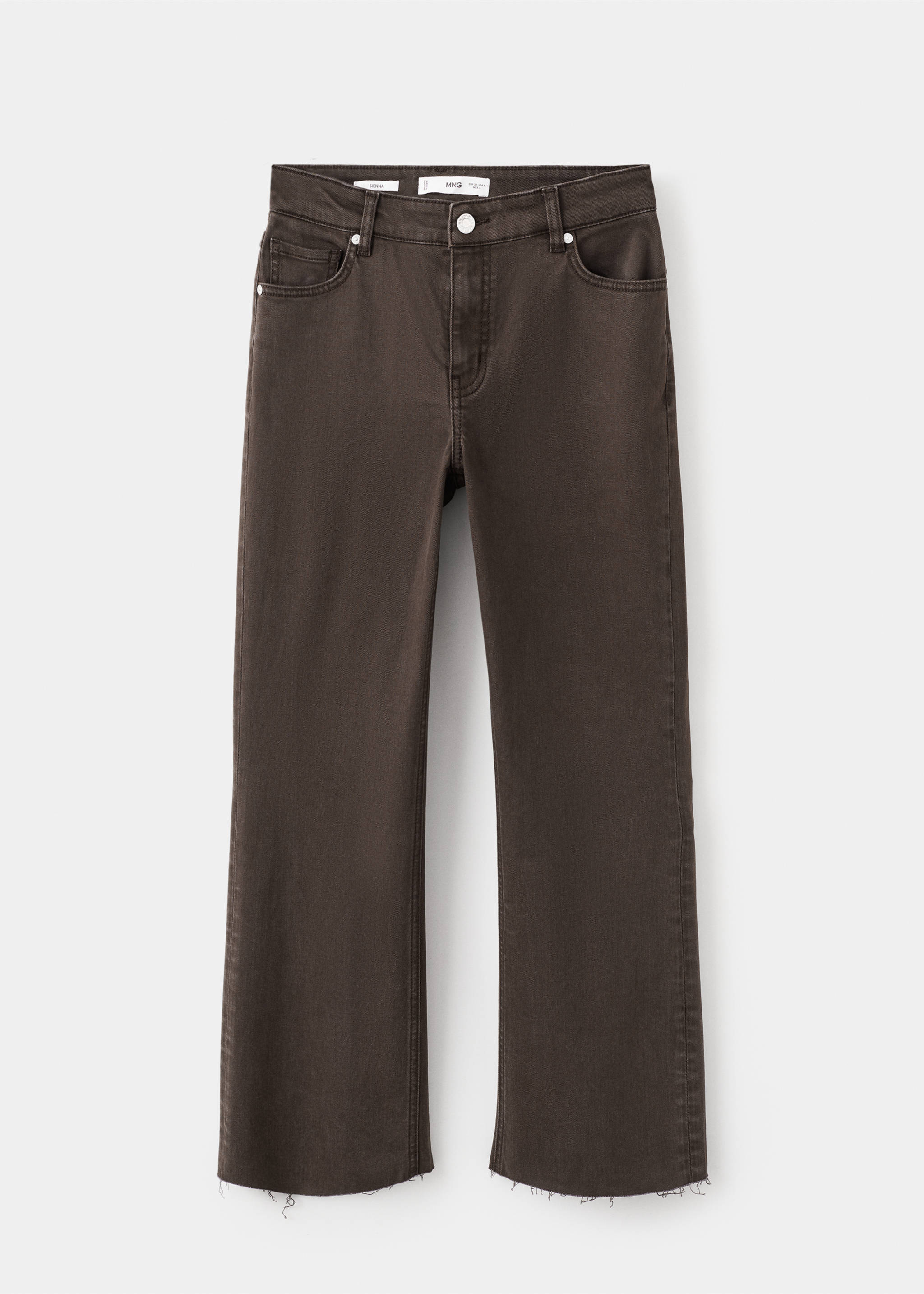 Texans Sienna flare crop - Article sense model, Xocolata. Ref: 27031189-00.