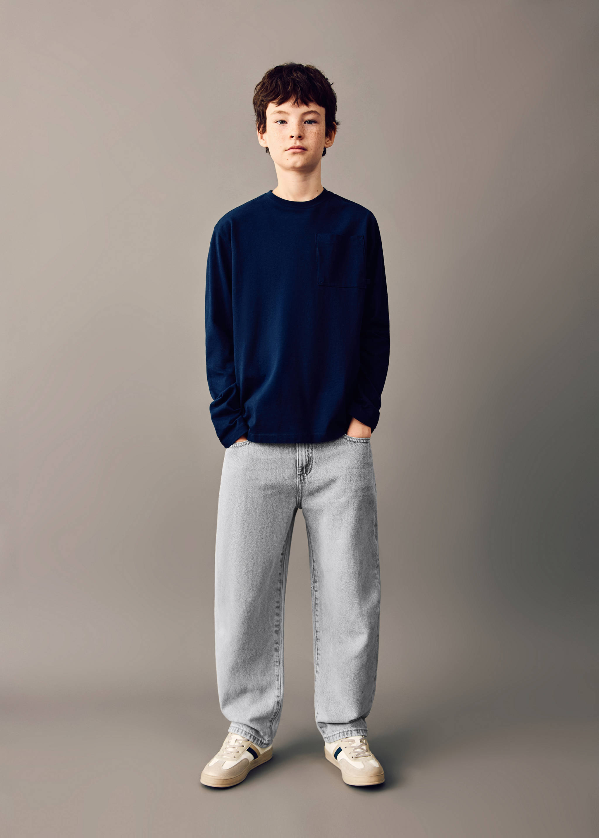 Balloon-Jeans - Mittlere Ansicht