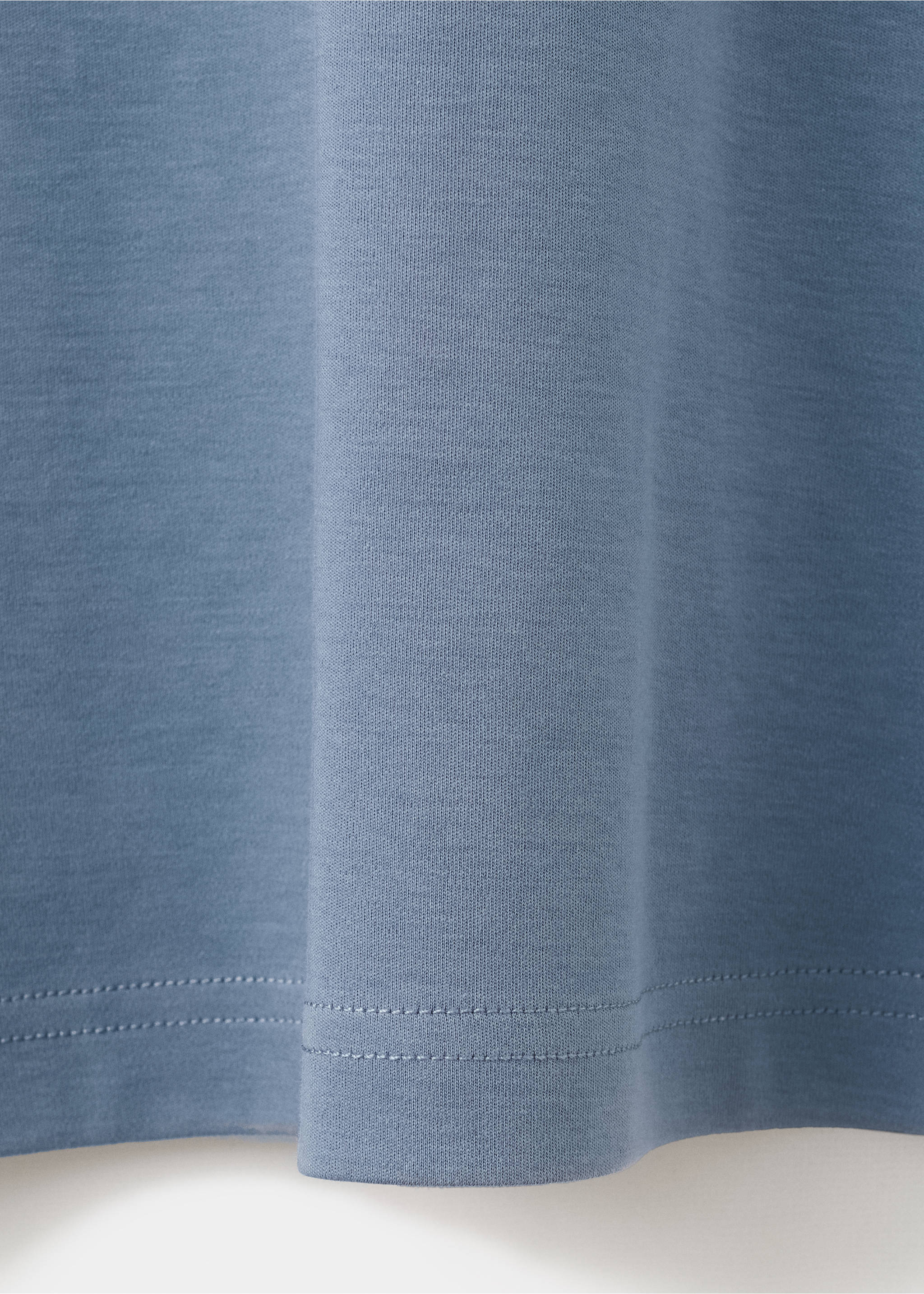 Nuisette courte 100 % coton - Détail de l'article 0, Bleu. Ref: 27033319-00.
