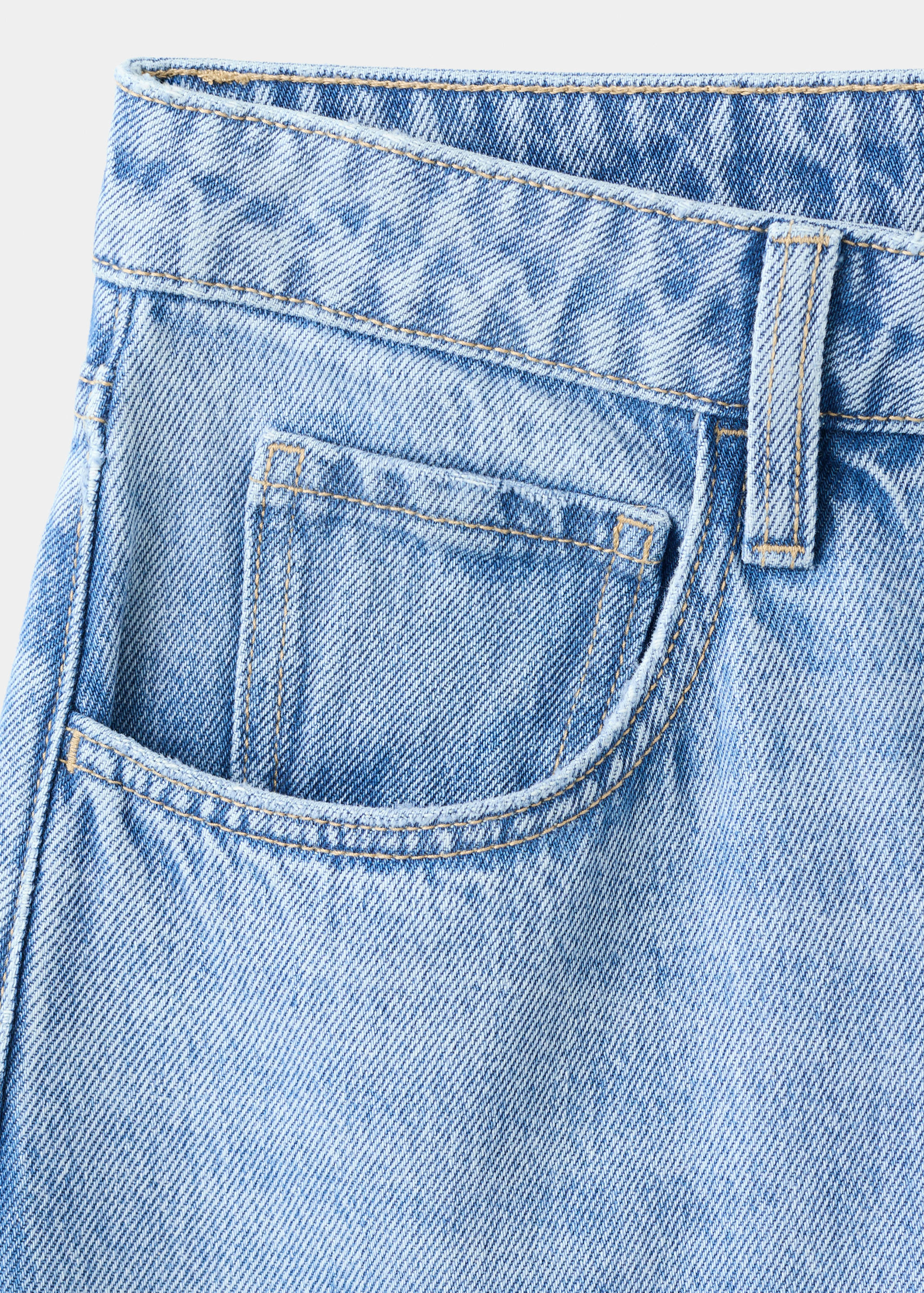 Barrel-Jeans mit hoher Taille - Detail des Artikels 0
