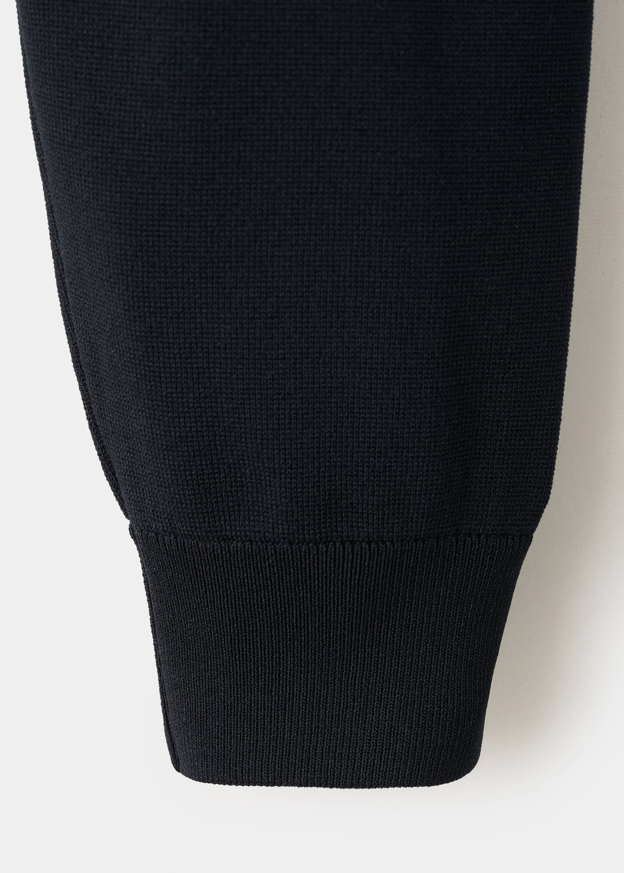 Veste bomber en maille combinée - Détail de l'article 0
