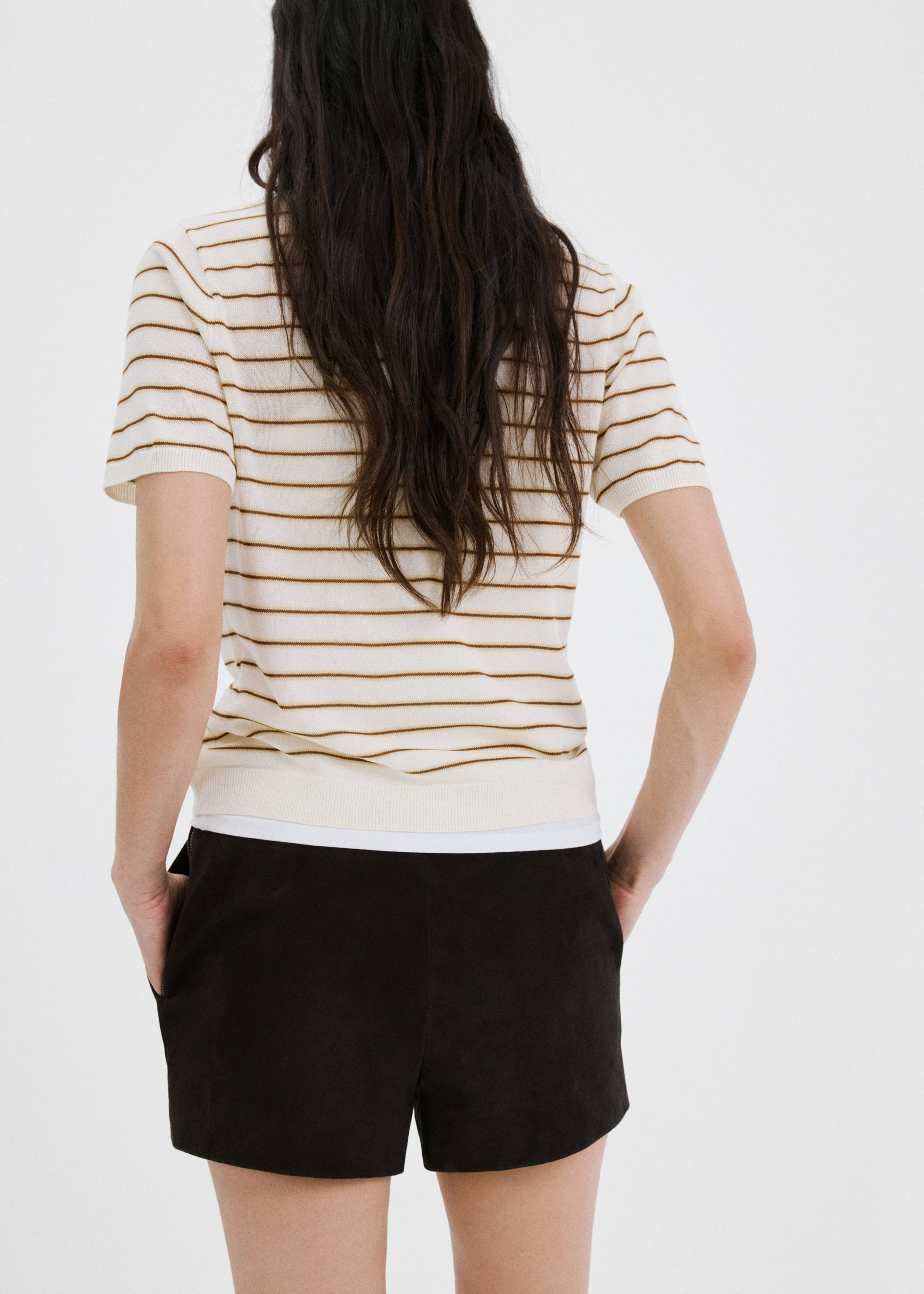 Jersei punt coll polo - Revers de l'article