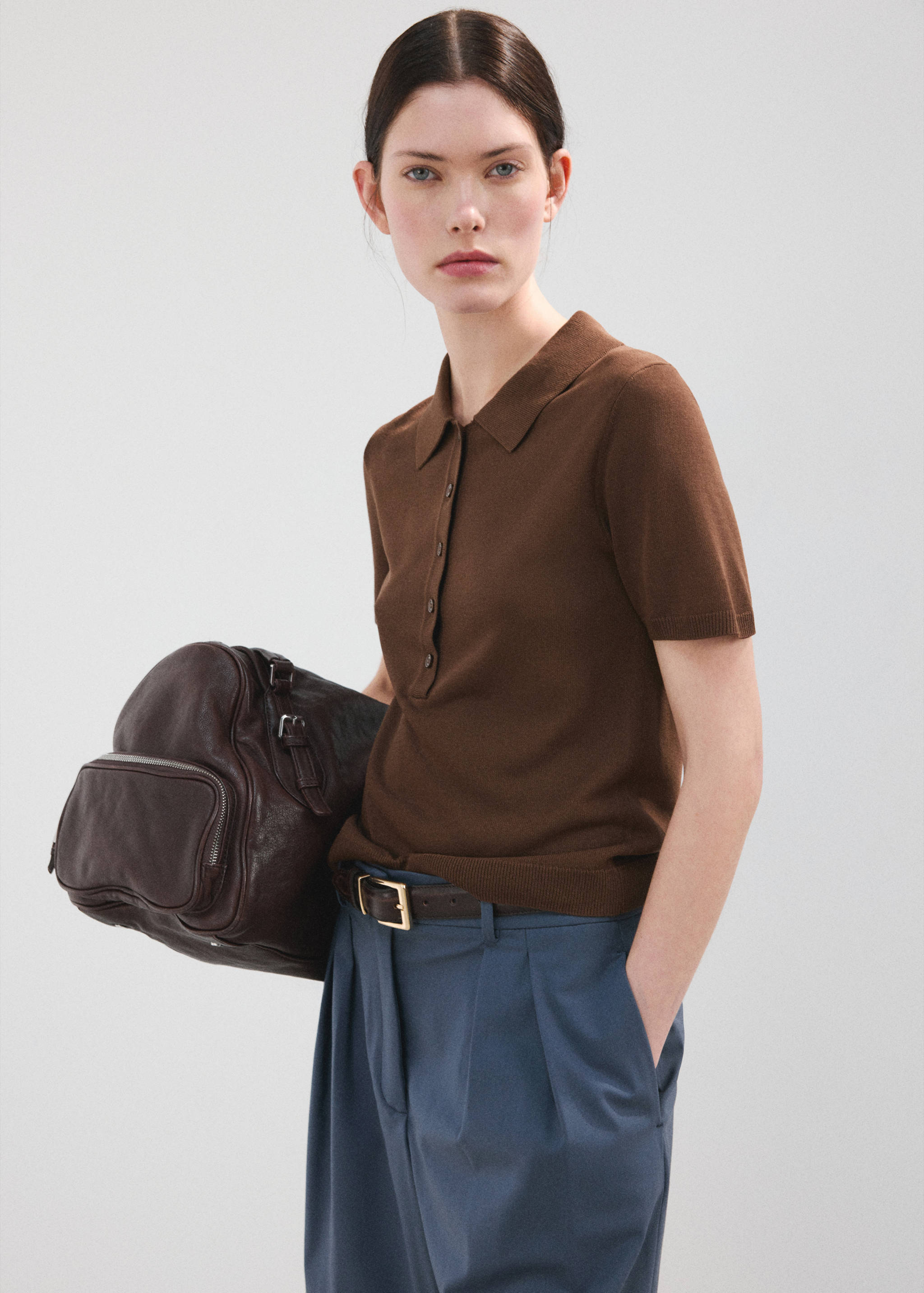 Jersei punt coll polo - Pla mig