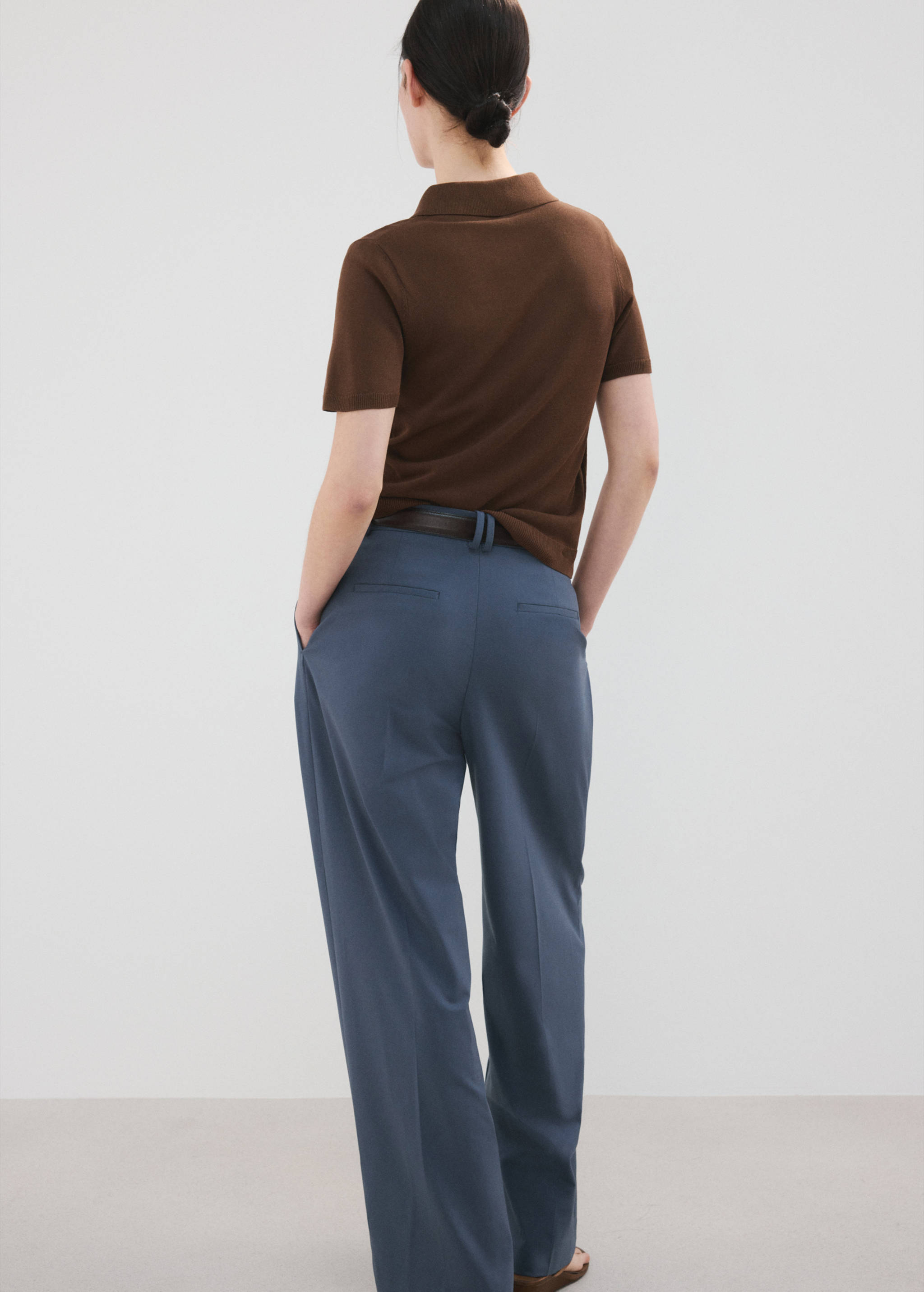Jersei punt coll polo - Revers de l'article