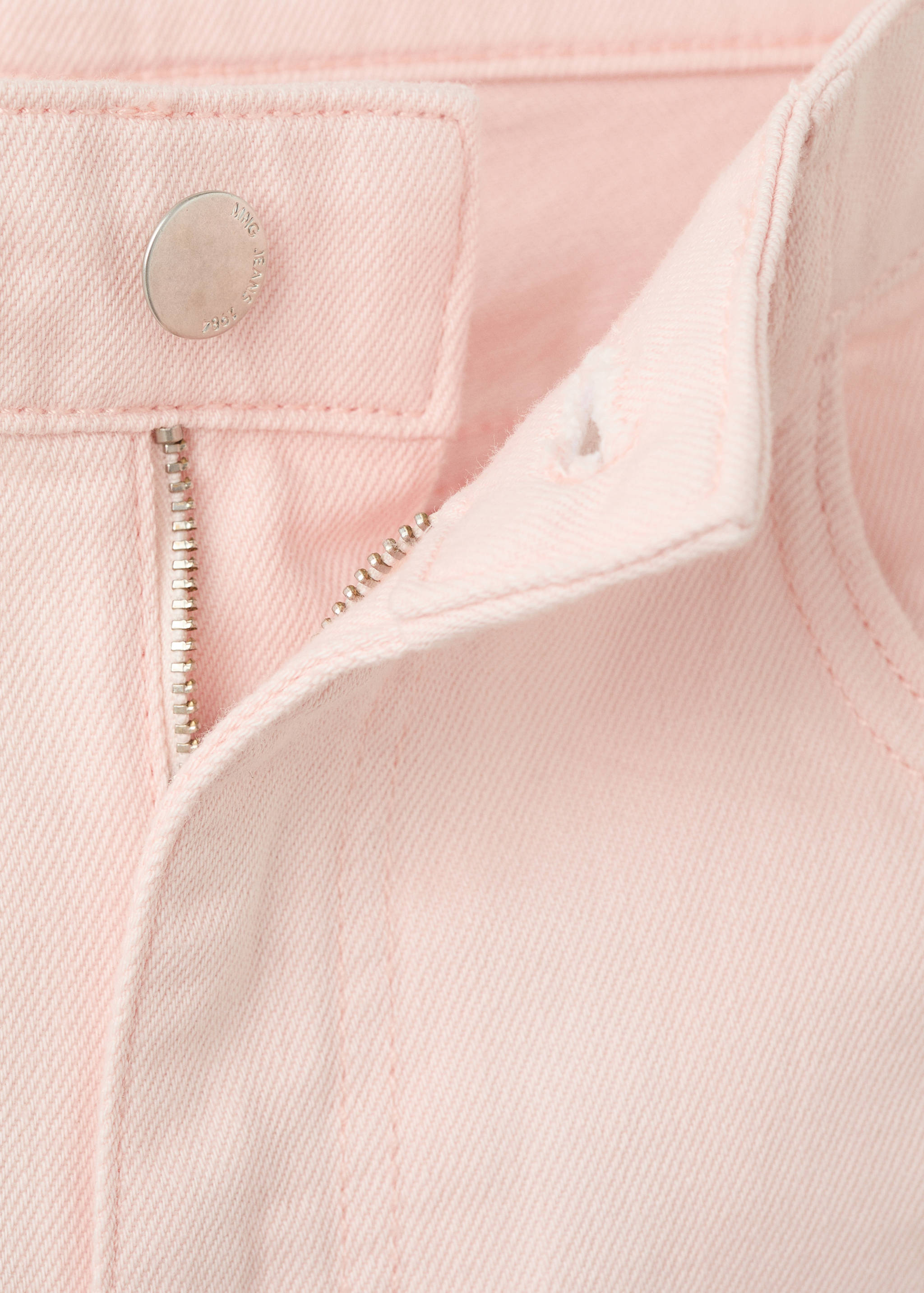 Wide leg mid-rise jeans - Details of the article 0