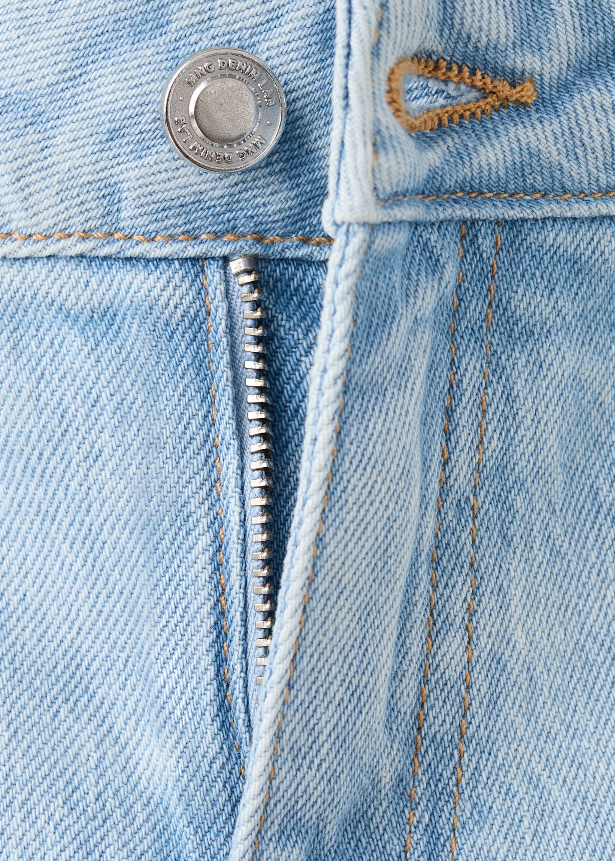 Gerade Jeans mit Umschlag - Detail des Artikels 8