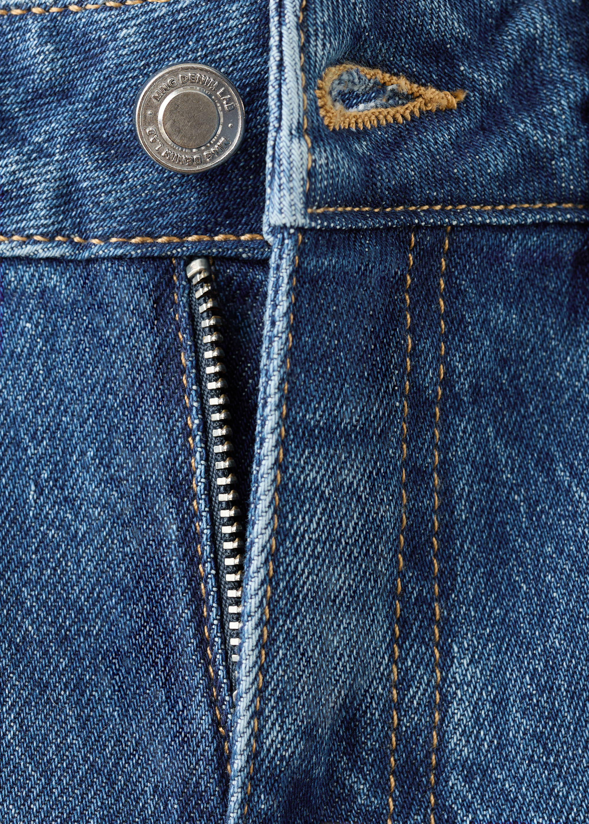Gerade Jeans mit Umschlag - Detail des Artikels 8