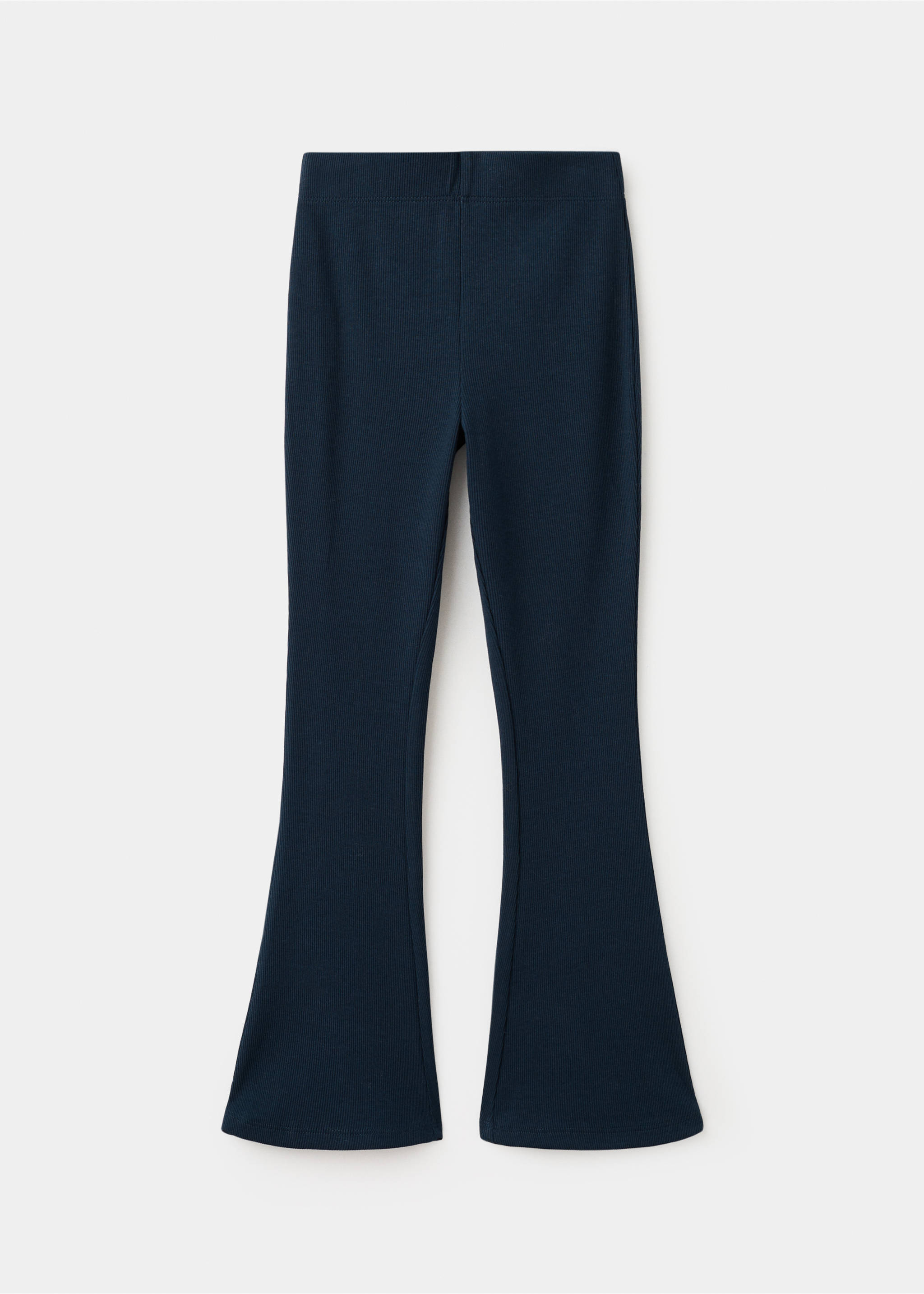 Flared-Leggings aus Baumwolle - Artikel ohne Model, Marineblau. Ref: 27041272-00.