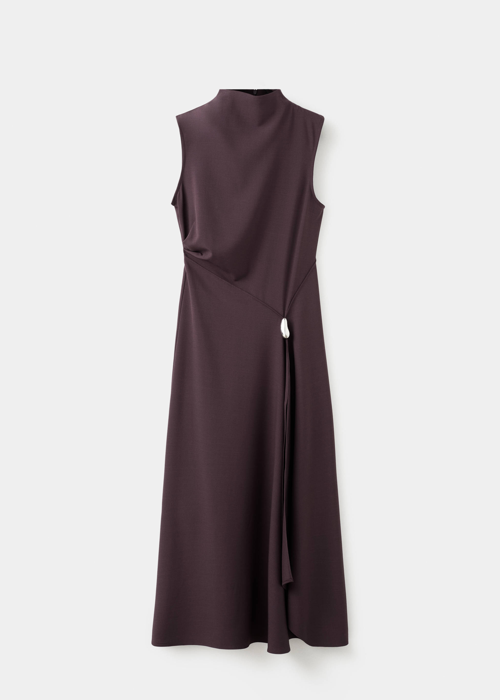 A-line dress with metal embellishment - Article without model