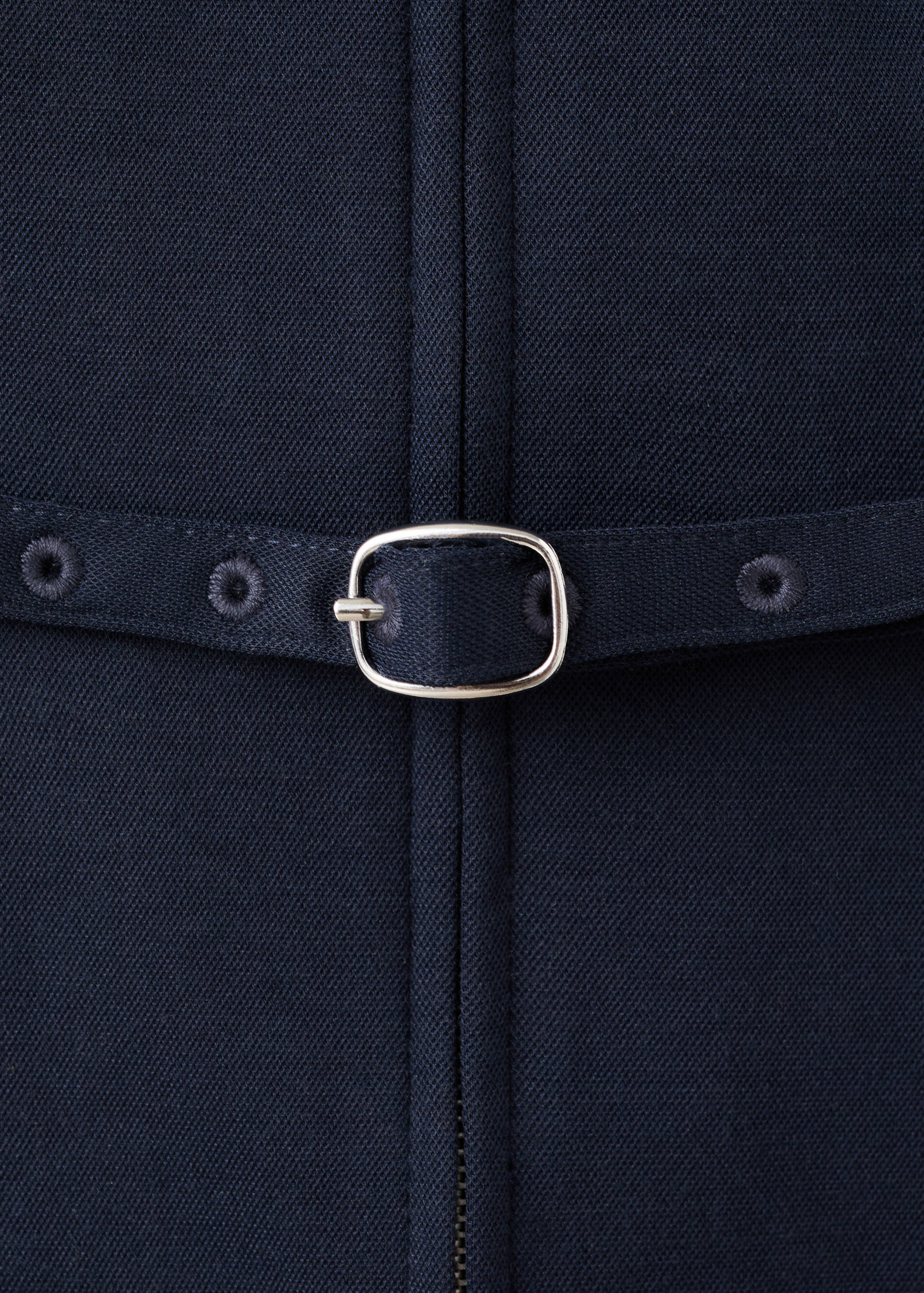 Zipper fitted waistcoat - Details of the article 0