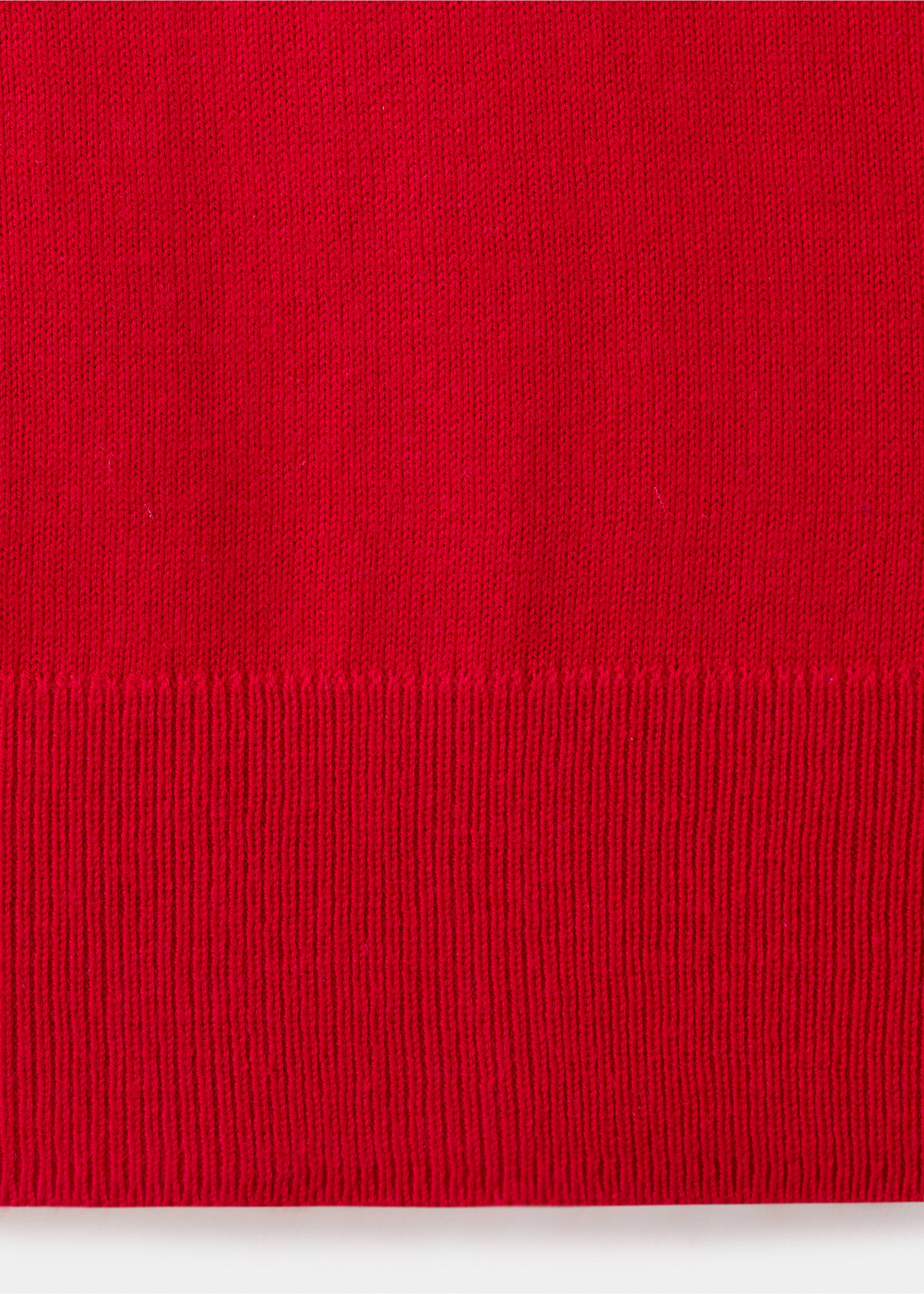 Jersei coll polo - Detall de l'article 0, Vermell. Ref: 27044087-00.
