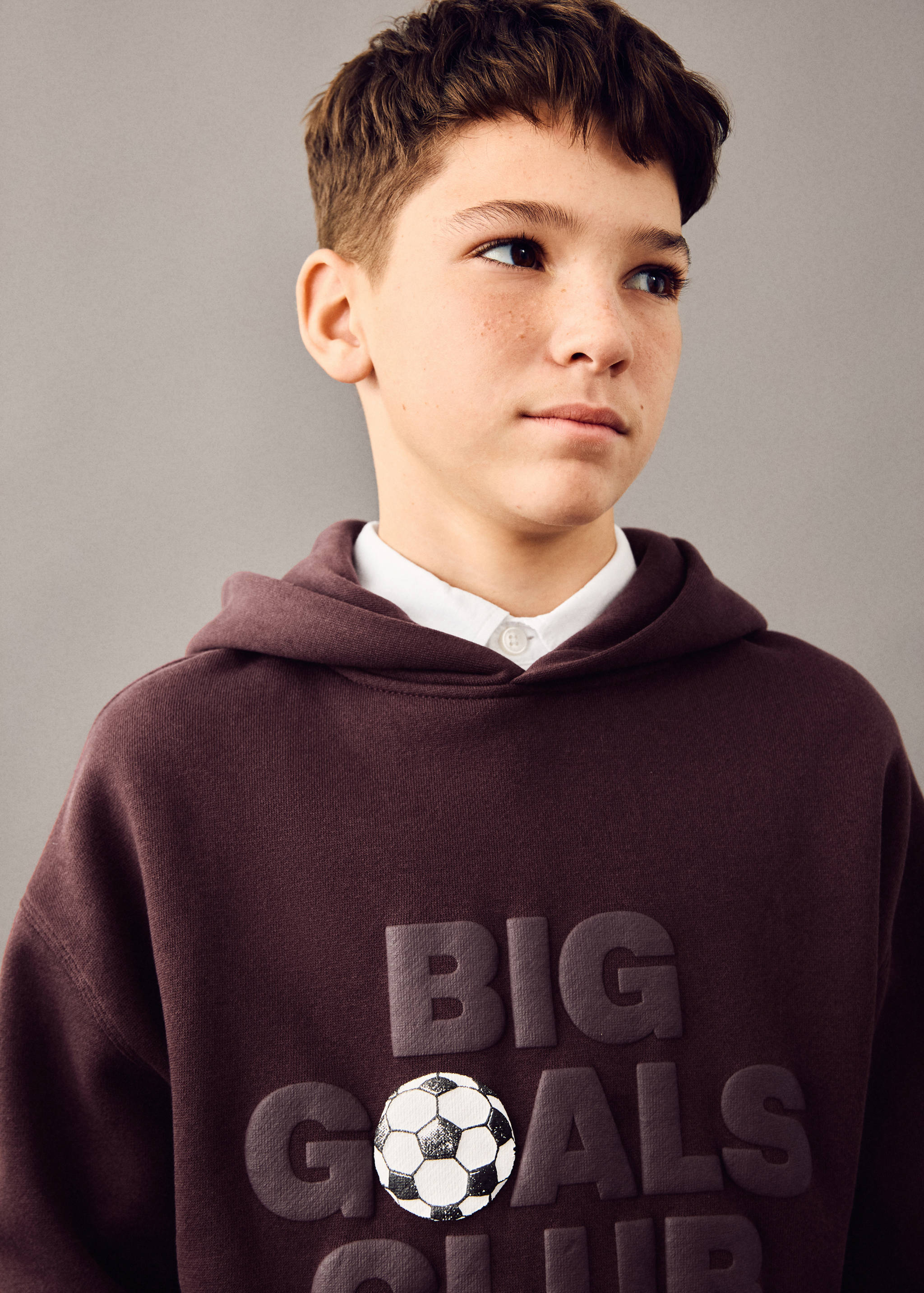 Pullover mit Reliefmuster - Allgemeine Ansicht