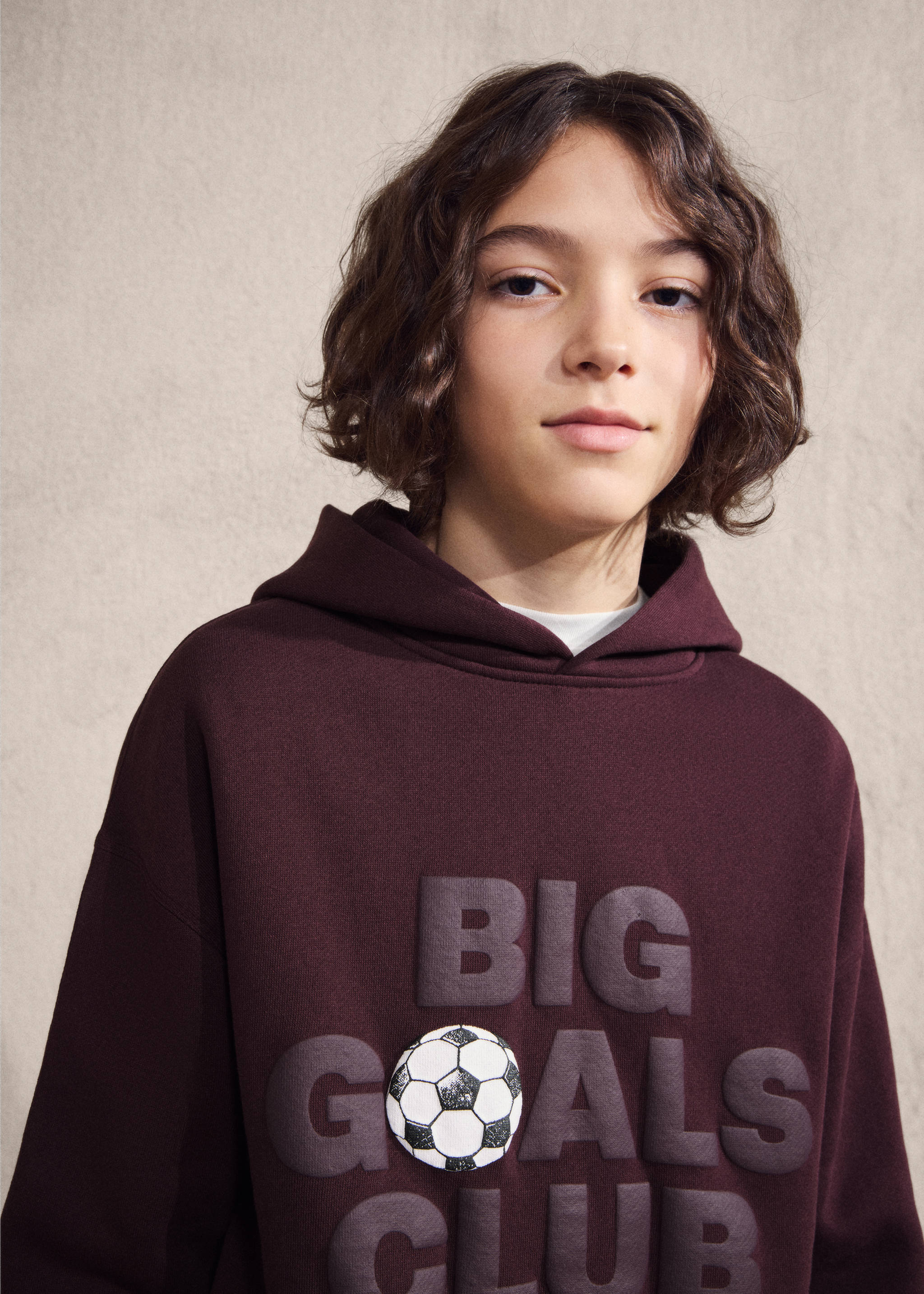 Pullover mit Reliefmuster - Detail des Artikels 5, Weinrot. Ref: 27051230-00.