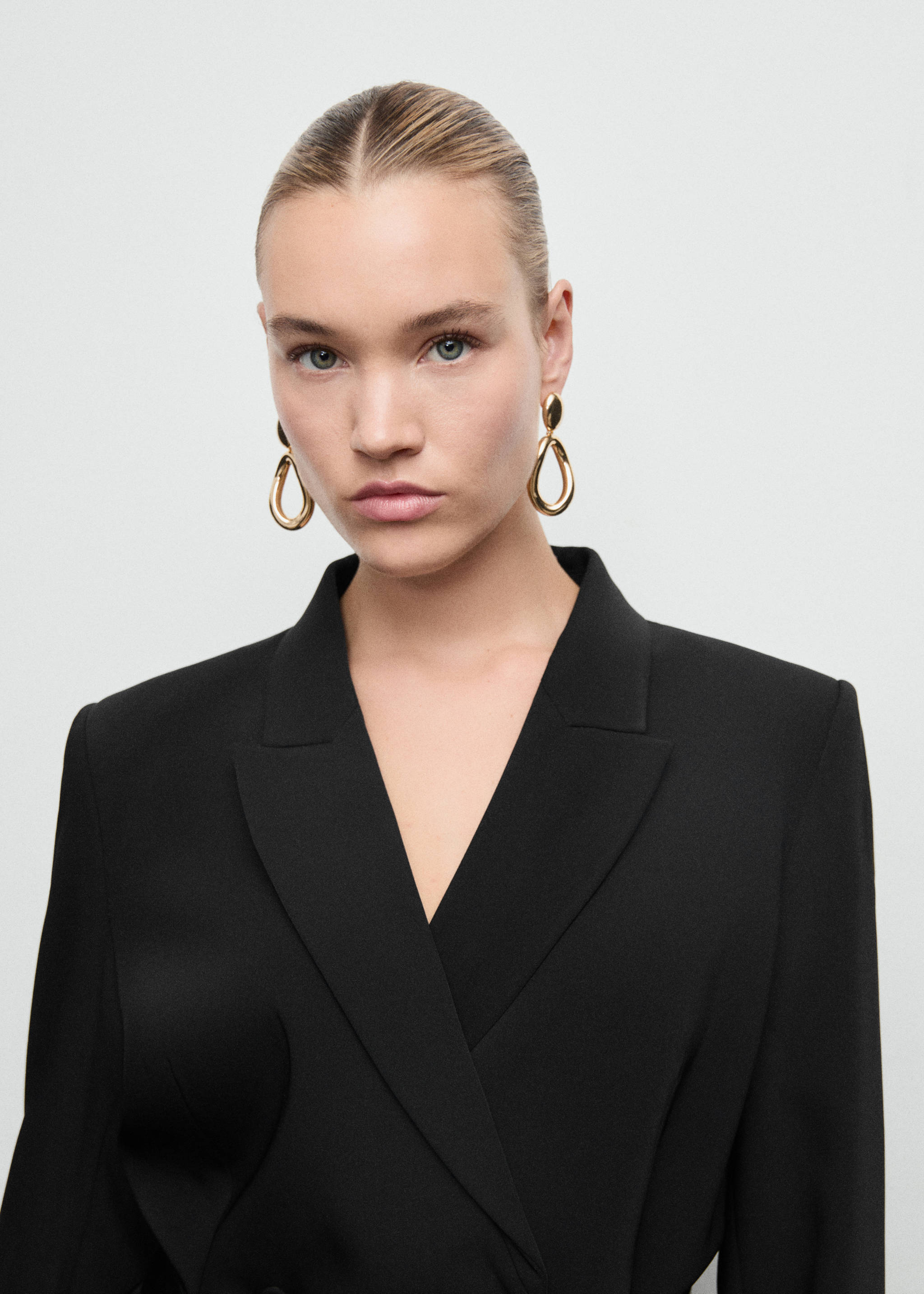 Double-breasted blazer-style dress - Details of the article 4
