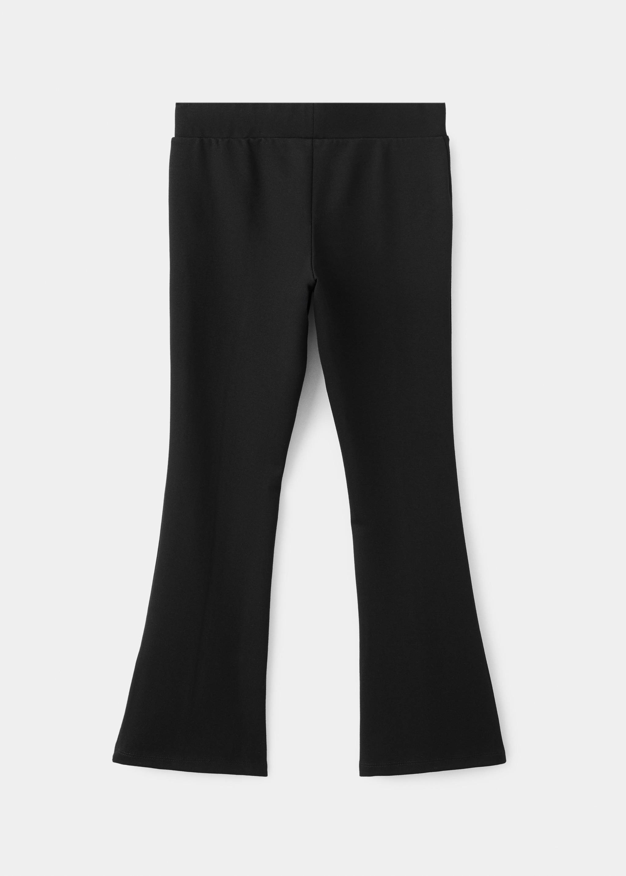Flare-Leggings mit Nähten - Rückseite des Artikels