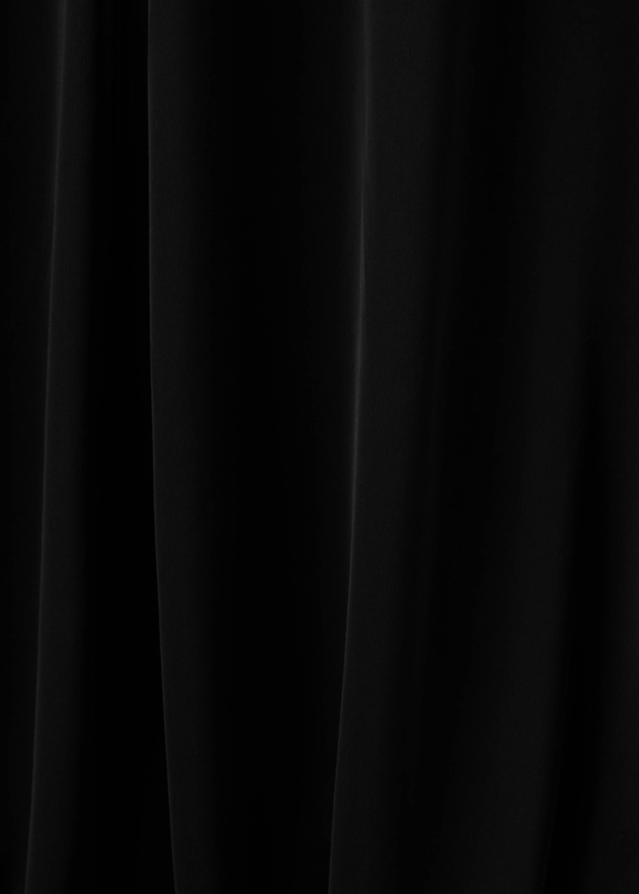 Flared cotton dress - Details of the article 0
