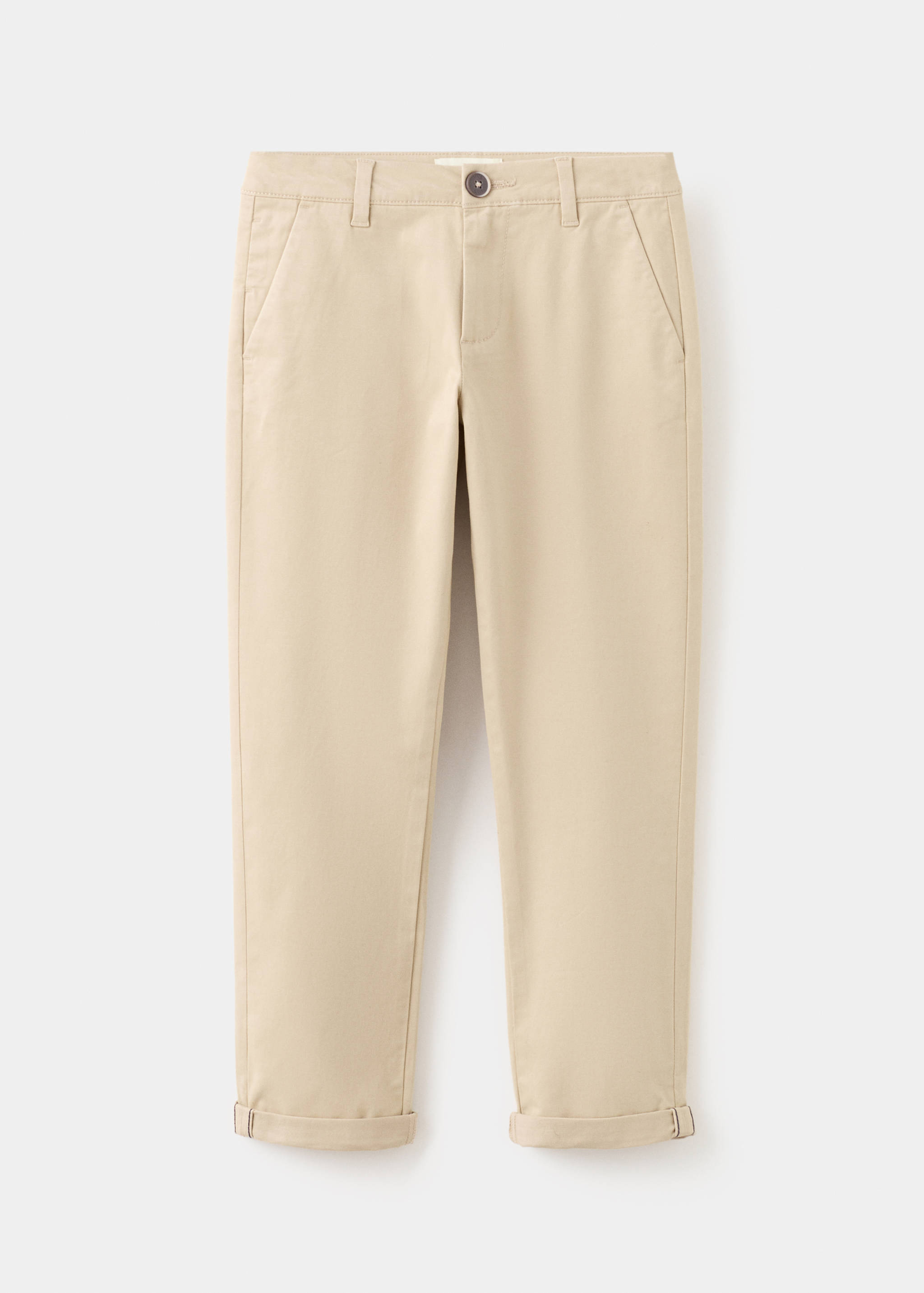 Chino-Hose mit Umschlag - Artikel ohne Model
