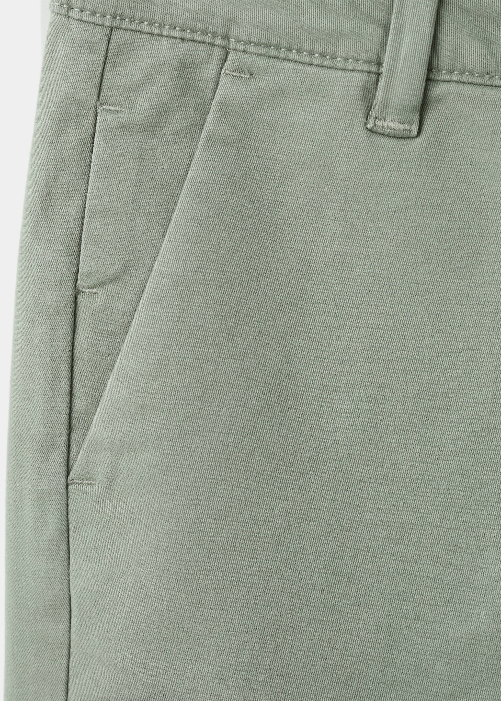 Chino-Hose mit Umschlag - Detail des Artikels 0