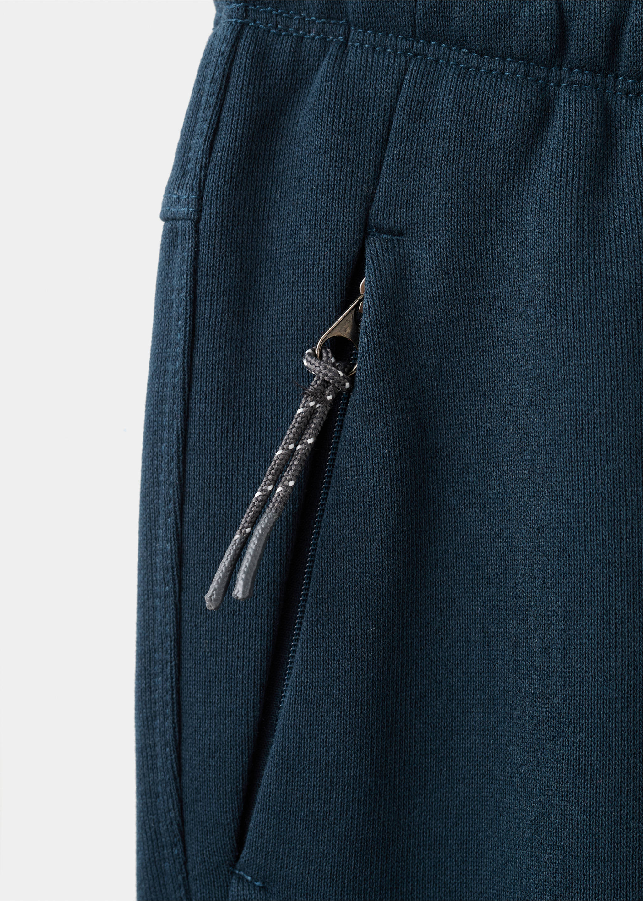 Pantalons jogger cordill - Detall de l'article 0, Blau marí. Ref: 27061230-00.