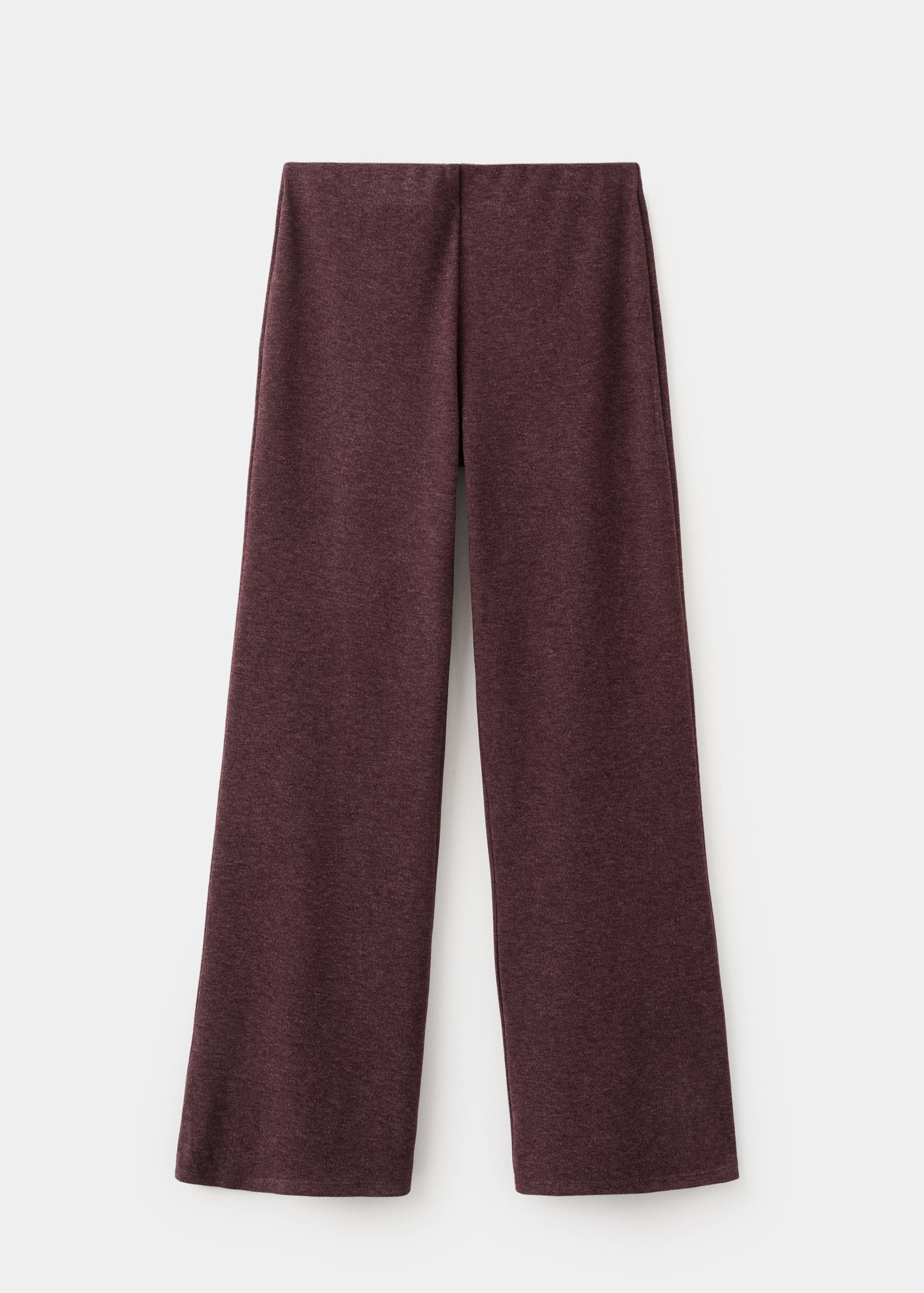 Knitted trousers with elastic waistband - Article without model