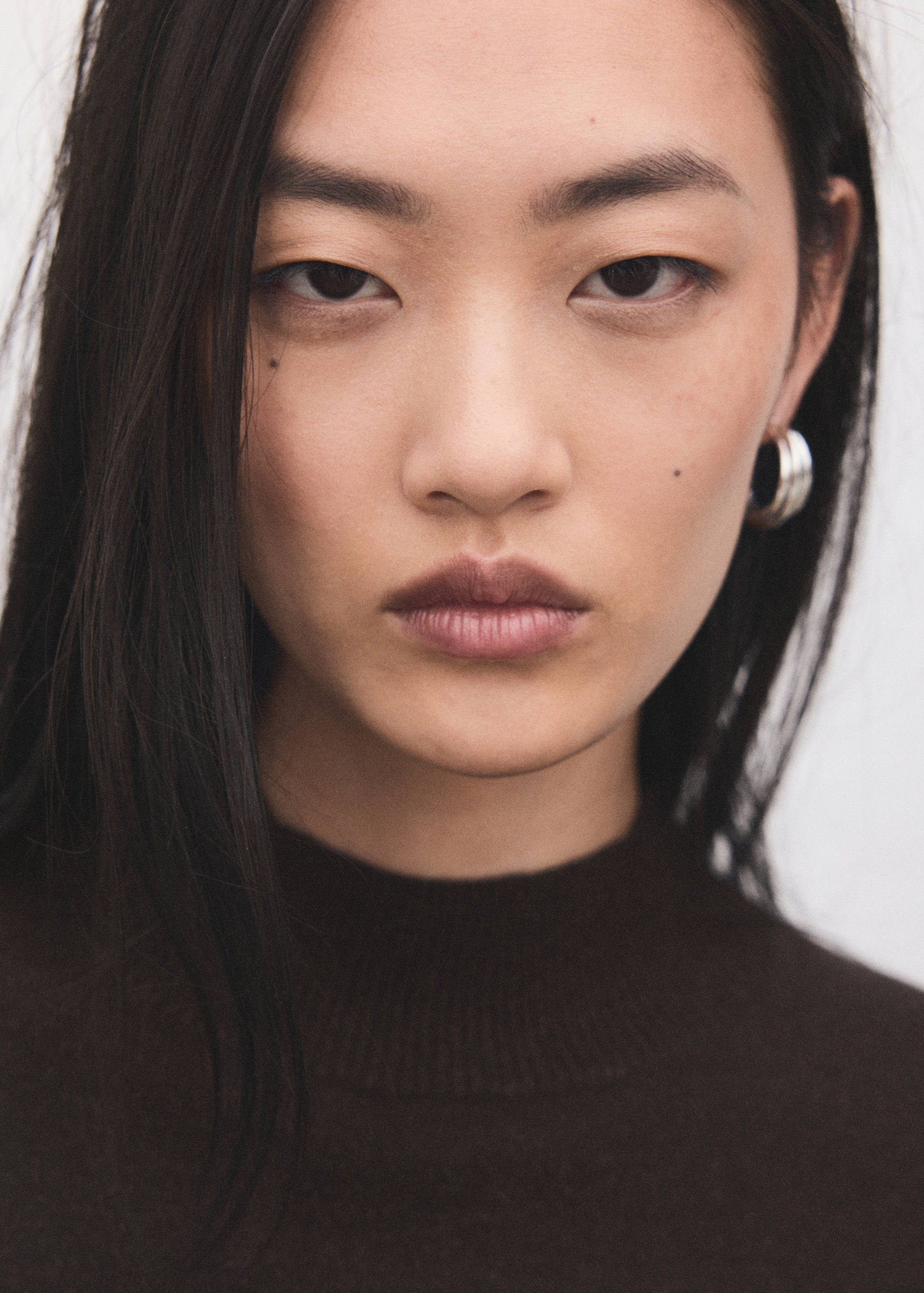 Short-sleeved lurex sweater - Details of the article 1
