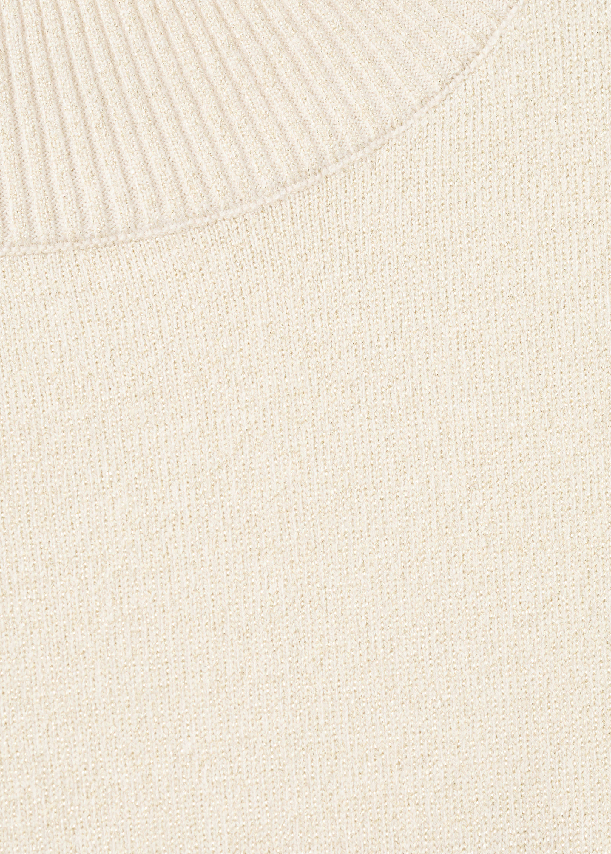 Short-sleeved lurex sweater - Details of the article 8