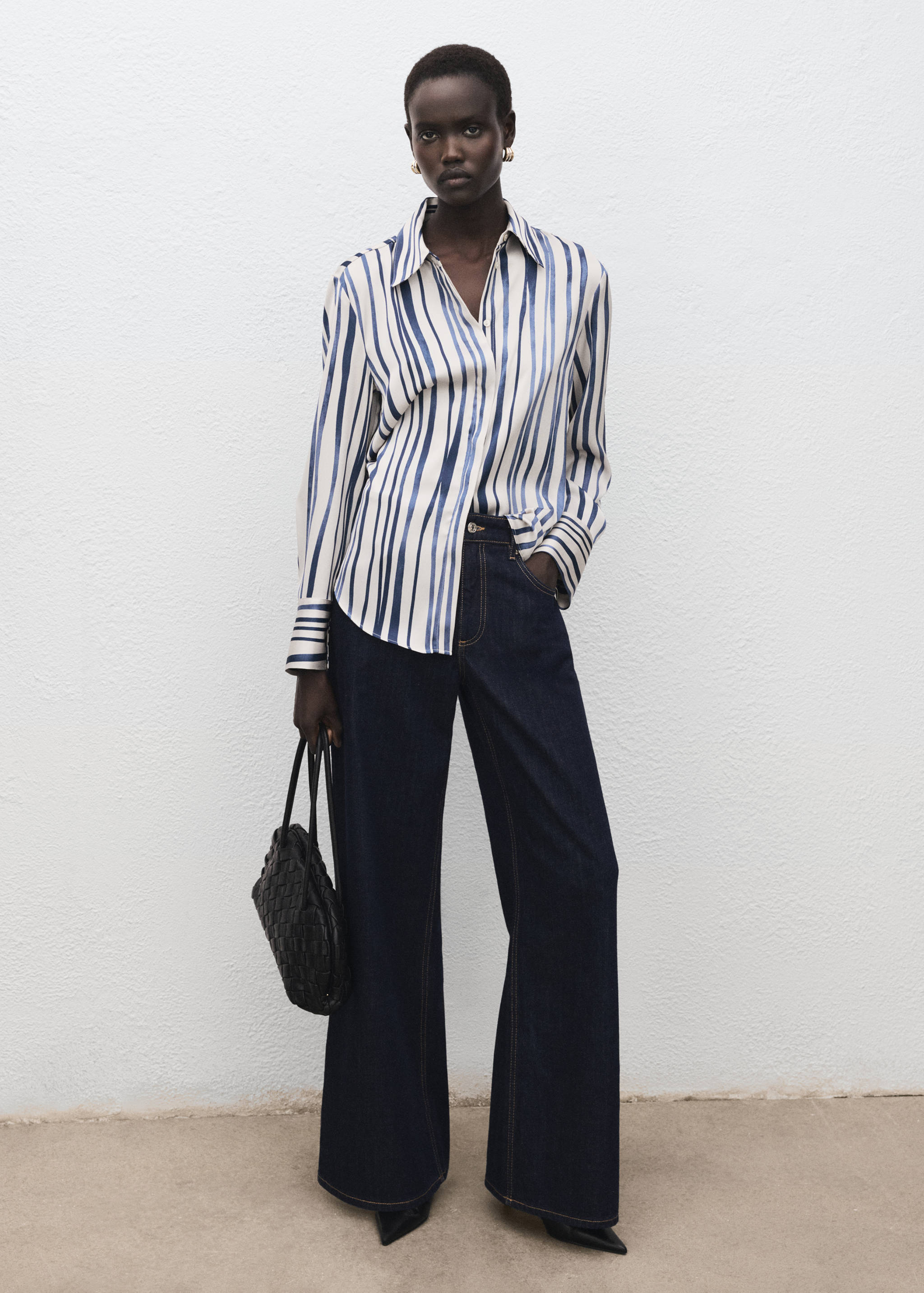 Chemise fluide imprimée - Plan général