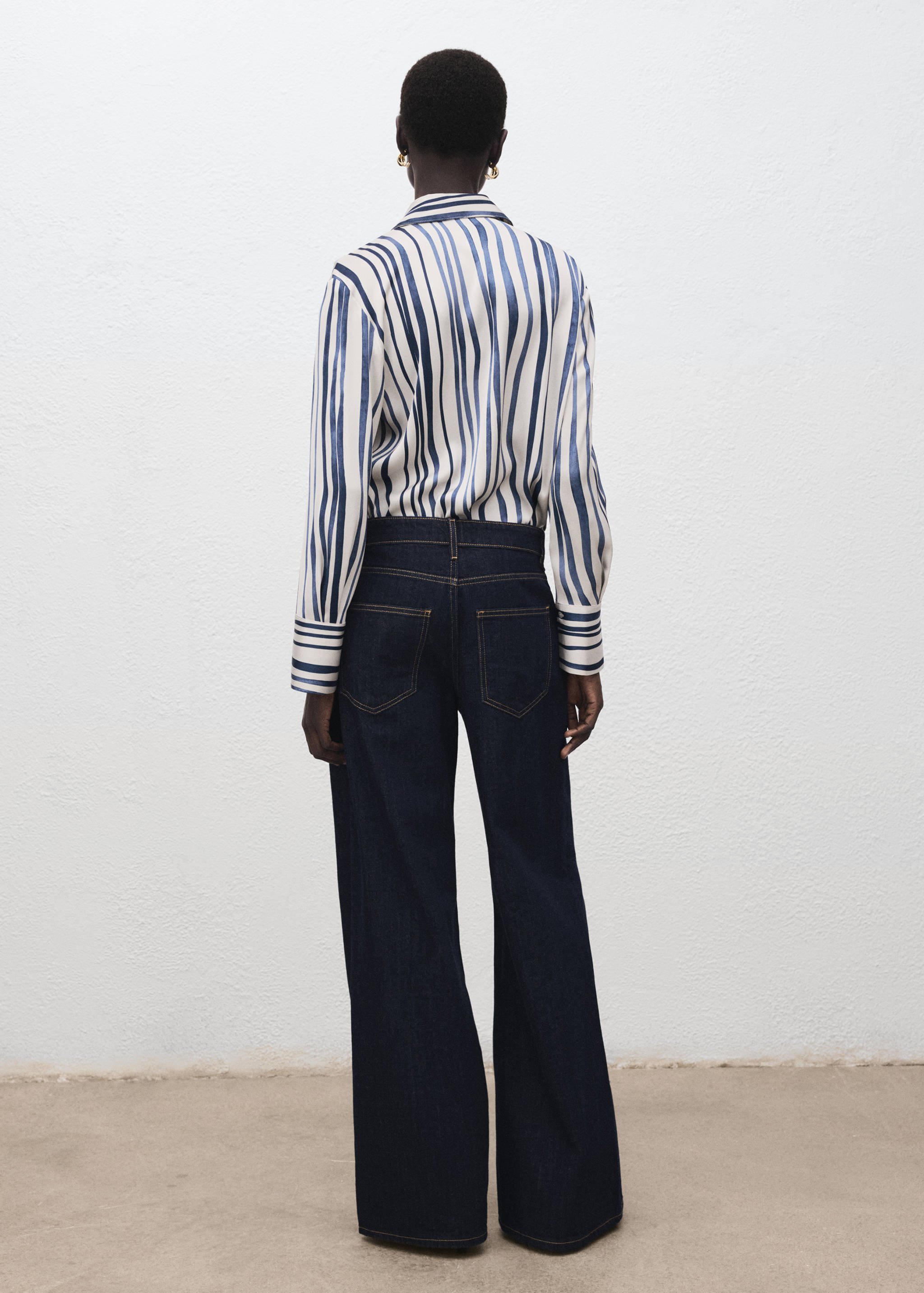 Chemise fluide imprimée - Verso de l’article