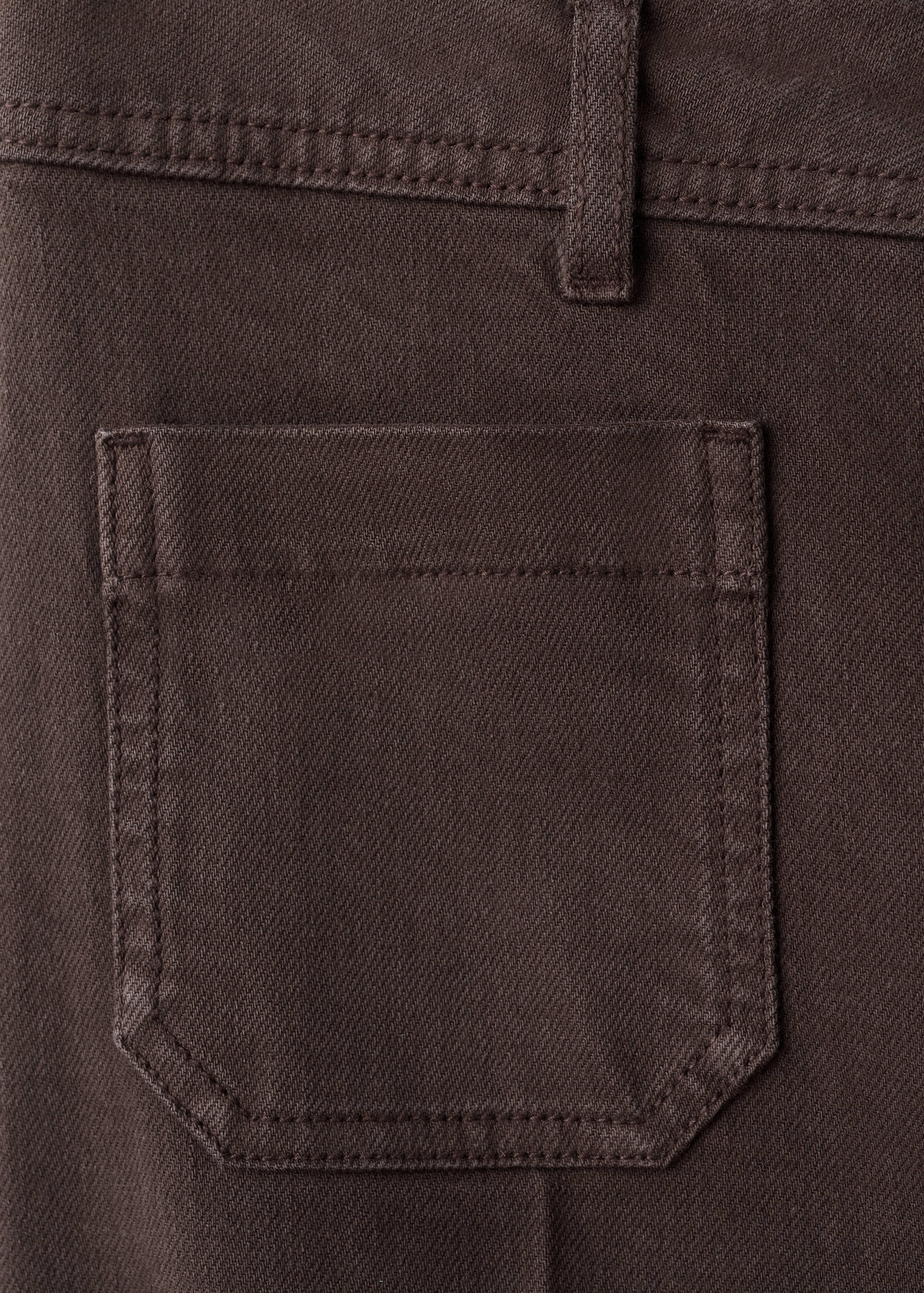 Wide leg jeans with pockets - Details of the article 8