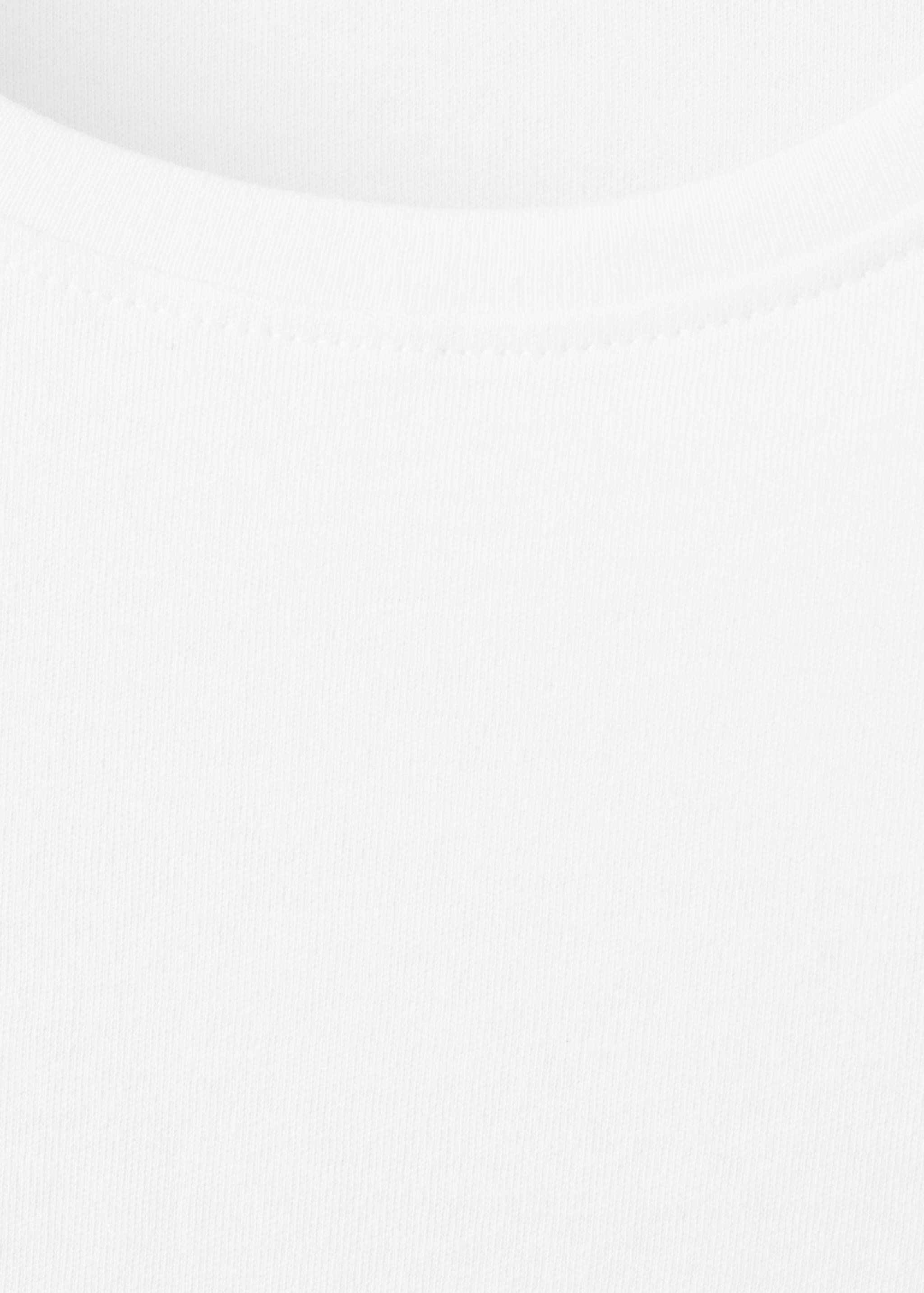 Short-sleeved cotton t-shirt - Details of the article 8