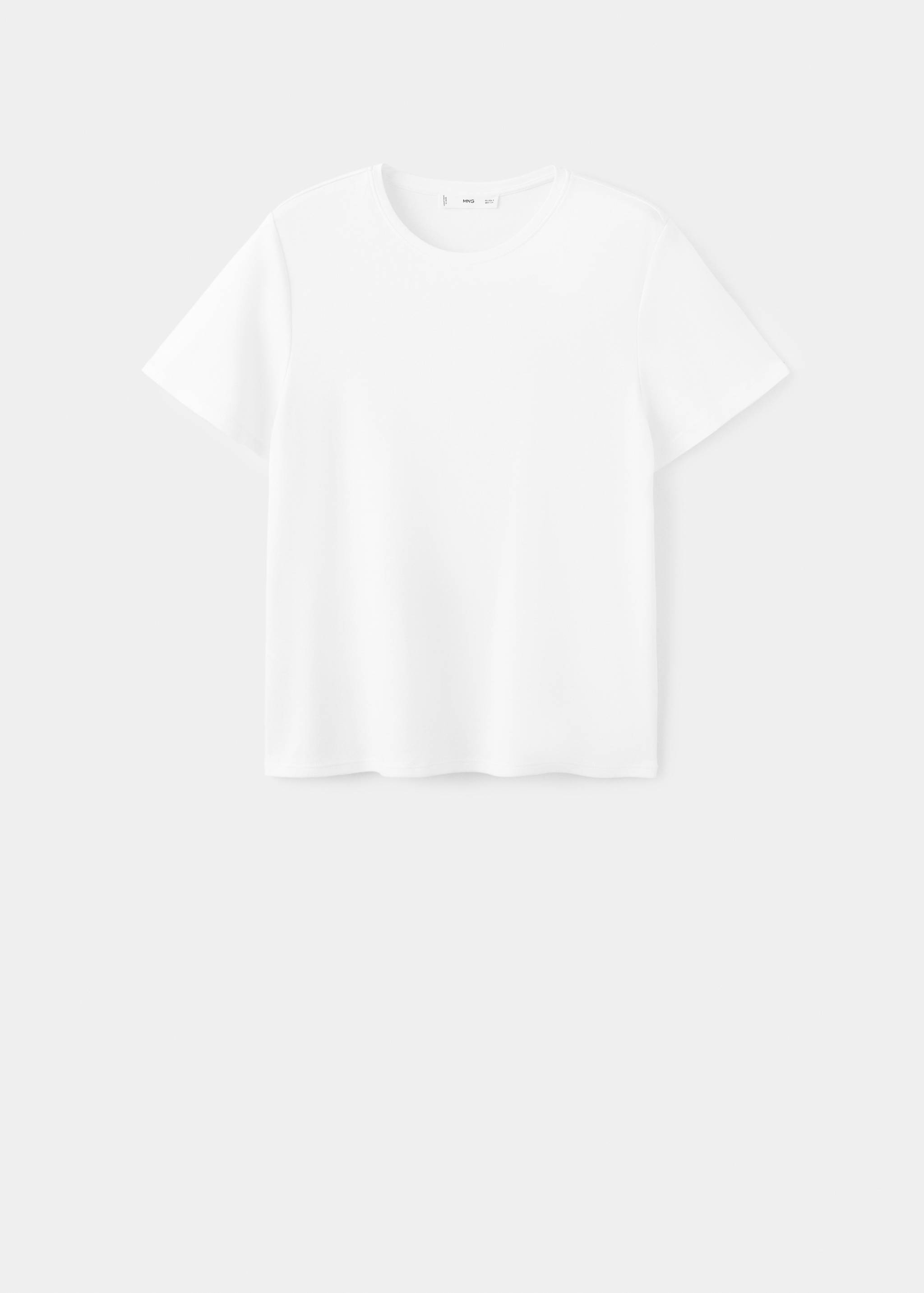 Short-sleeved cotton t-shirt - Article without model