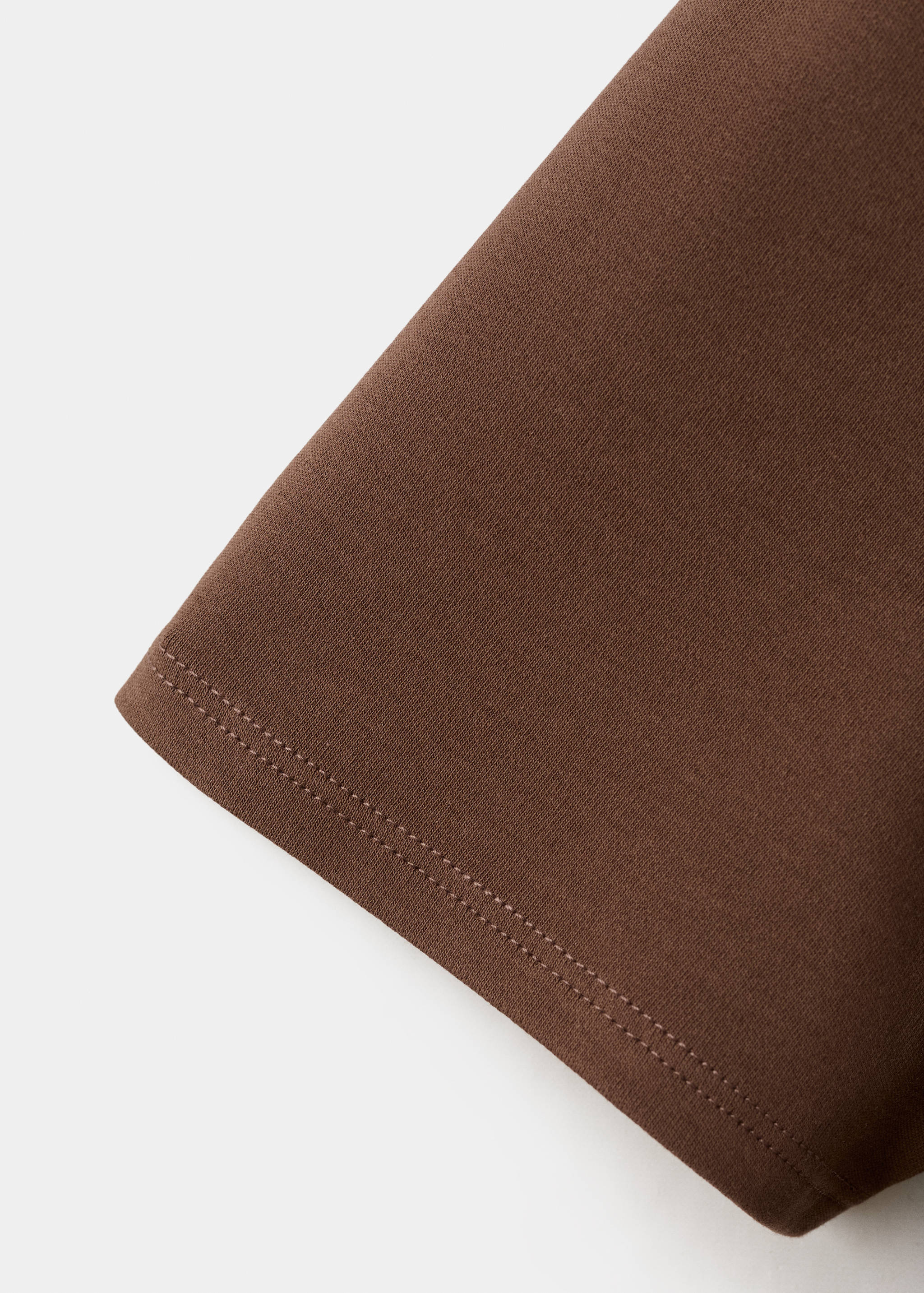 Short-sleeved cotton t-shirt - Details of the article 0