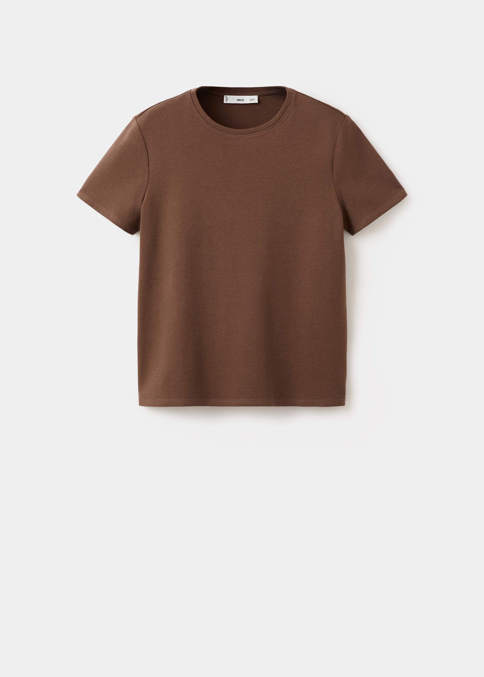Short-sleeved cotton t-shirt - Article without model