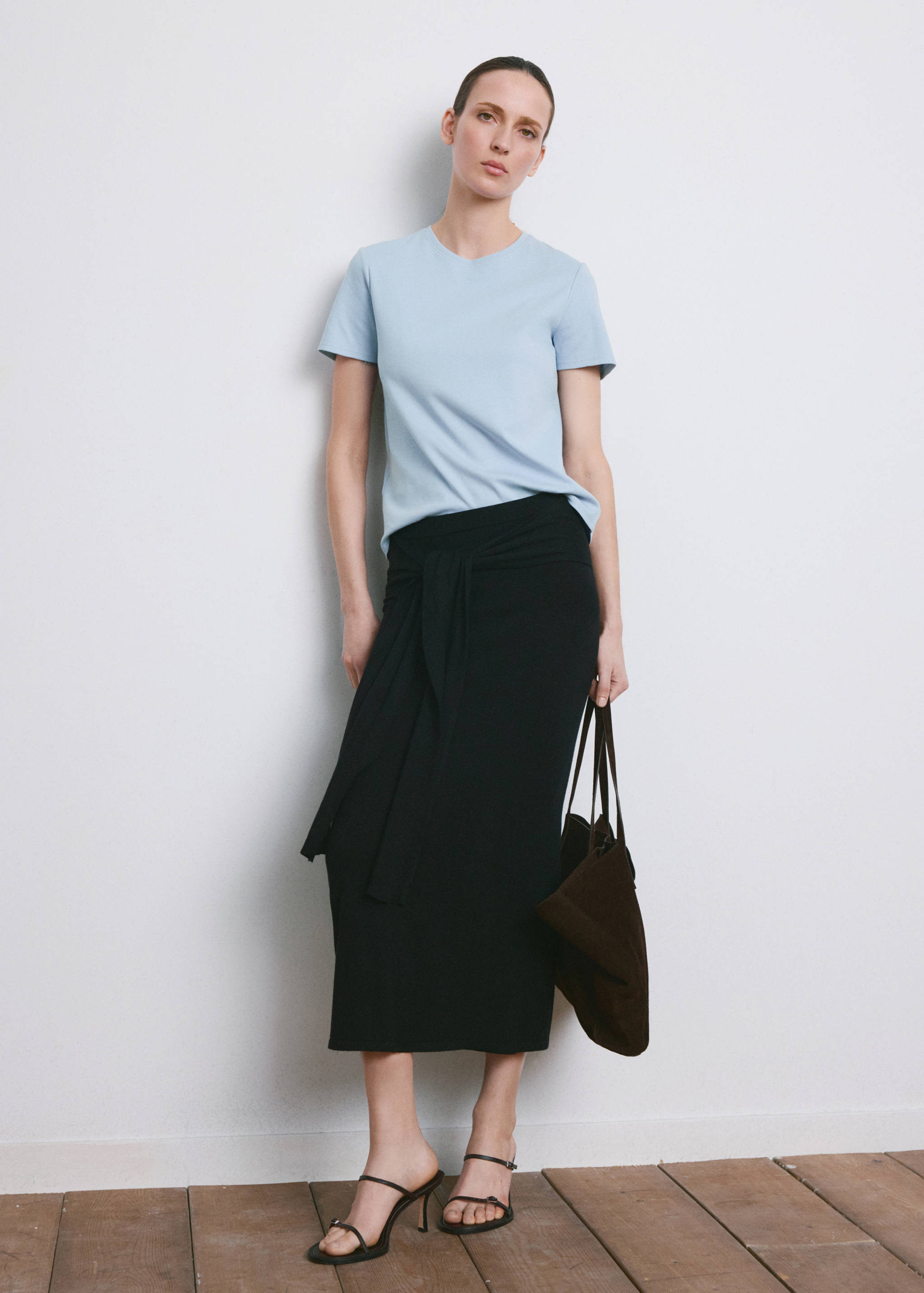 Short-sleeved cotton t-shirt - General plane