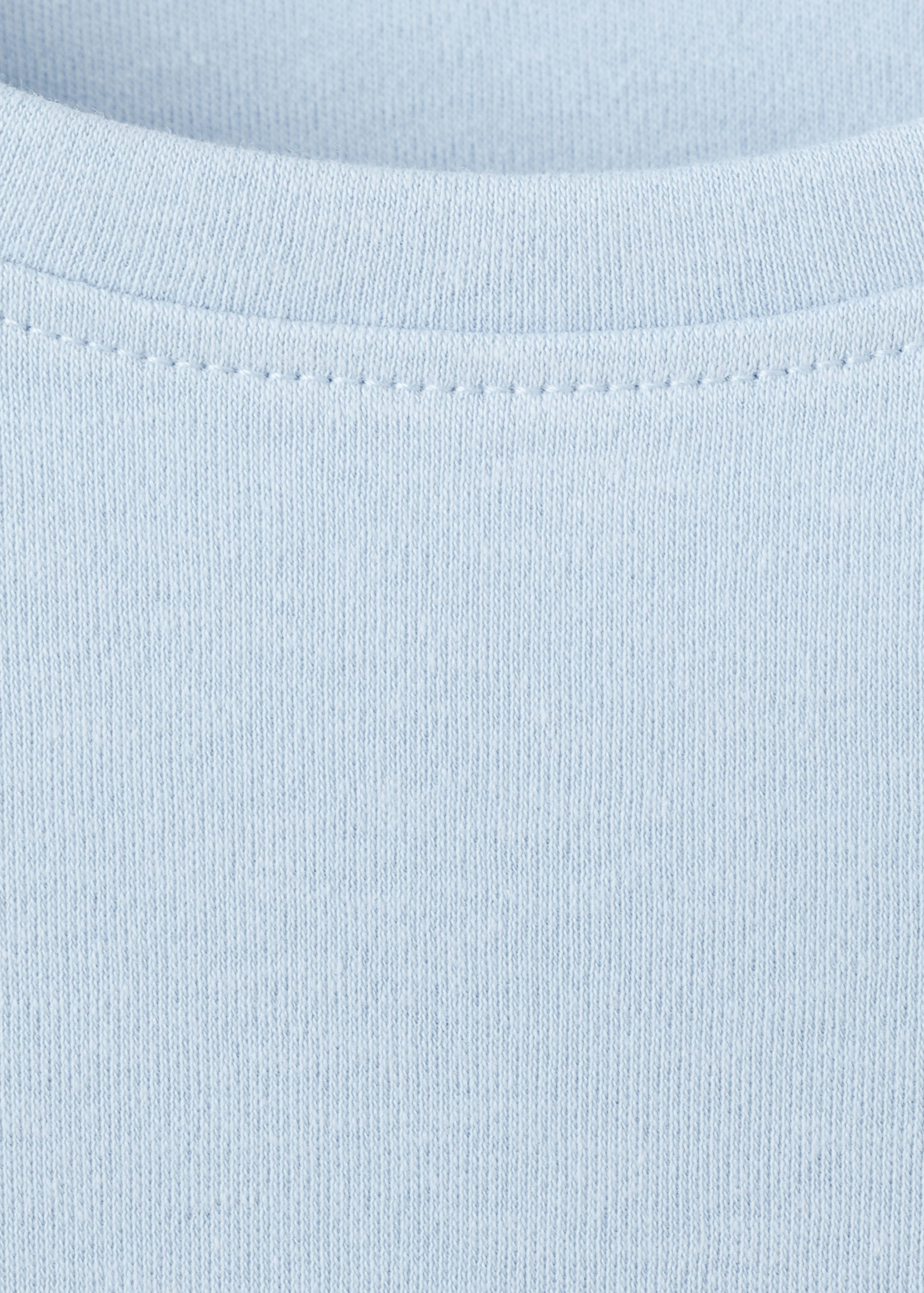 Short-sleeved cotton t-shirt - Details of the article 8