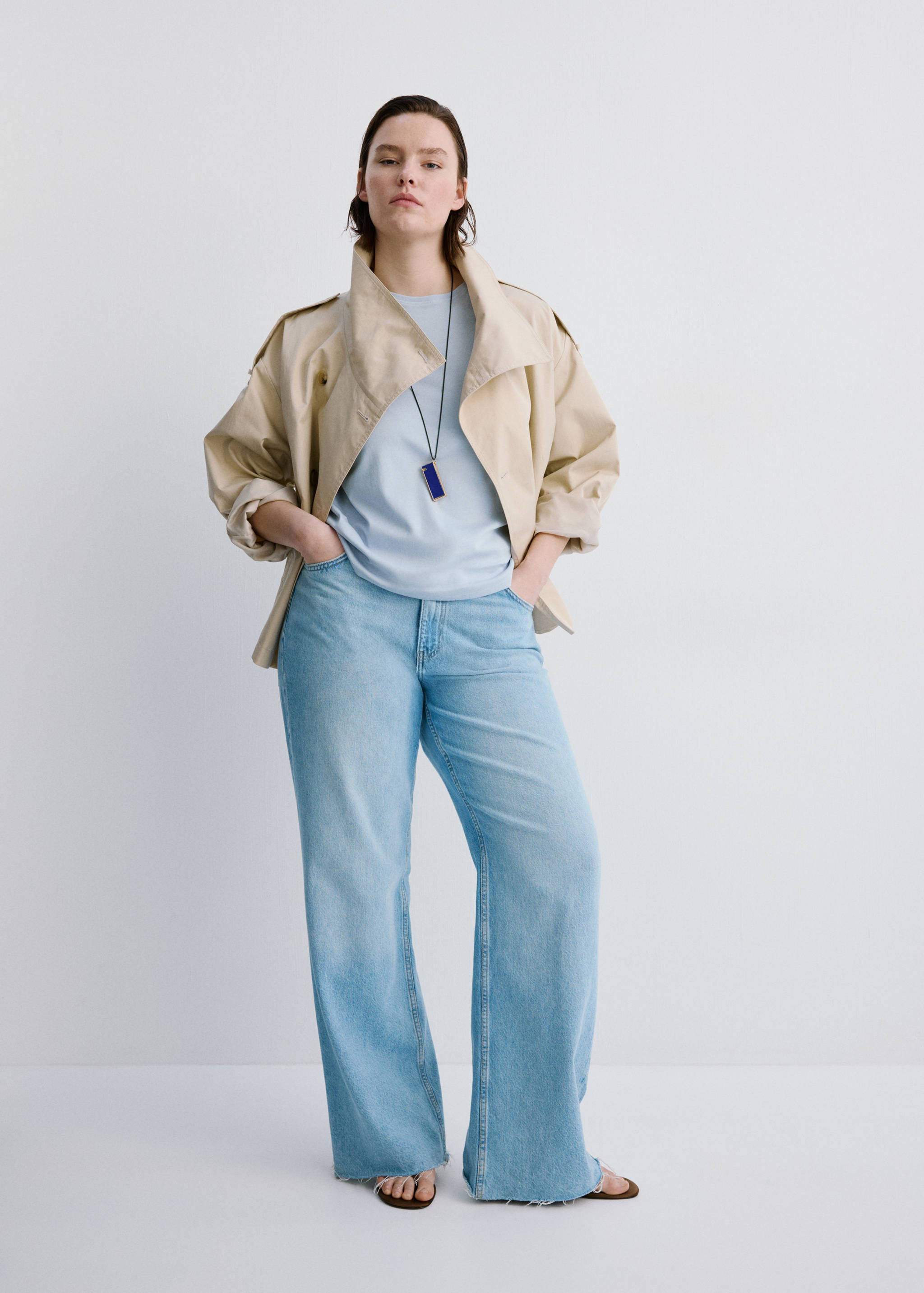 Short-sleeved cotton t-shirt - Details of the article 6