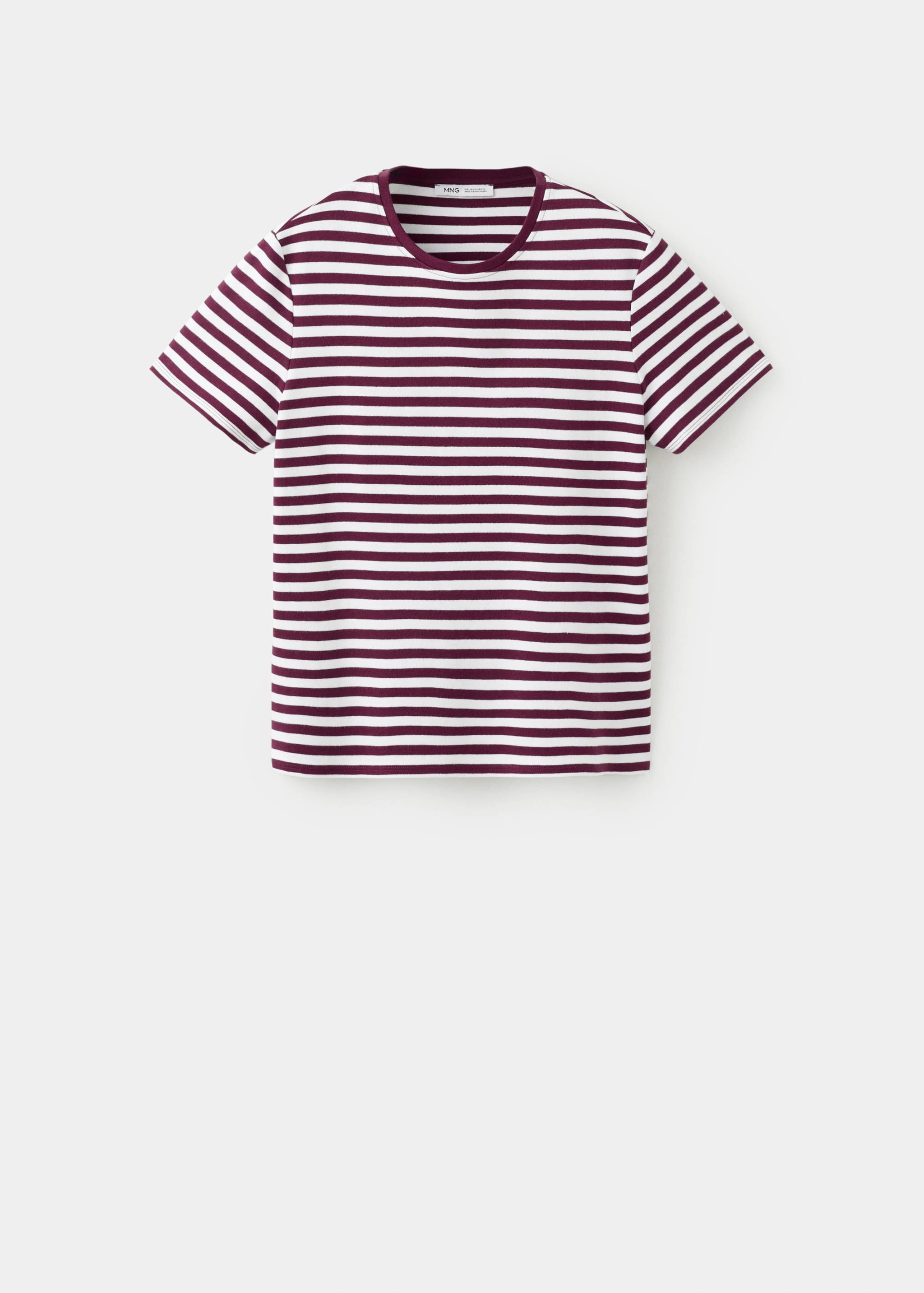 Short-sleeved cotton t-shirt - Article without model